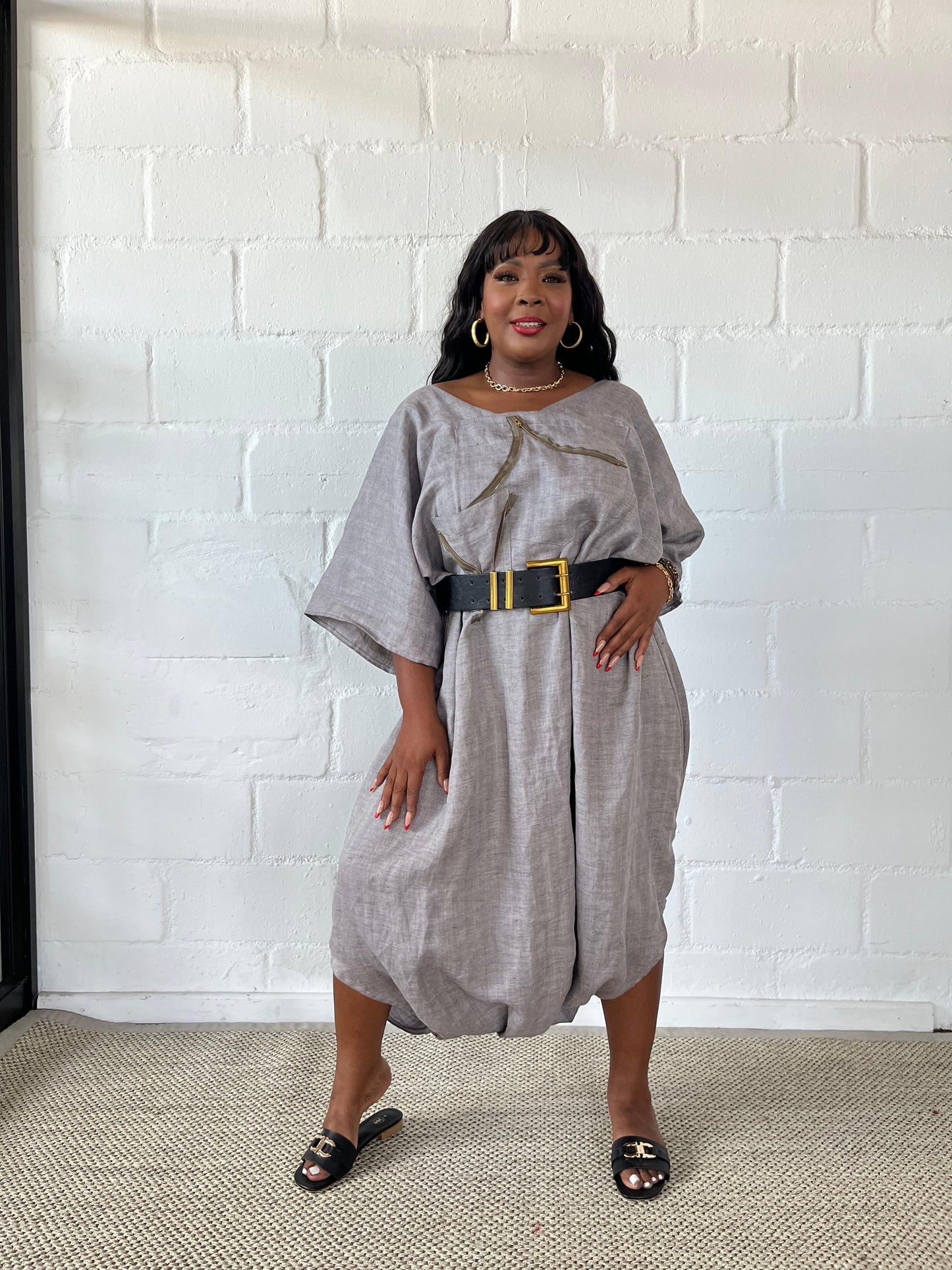 FRE002 GREY JUMPSUIT