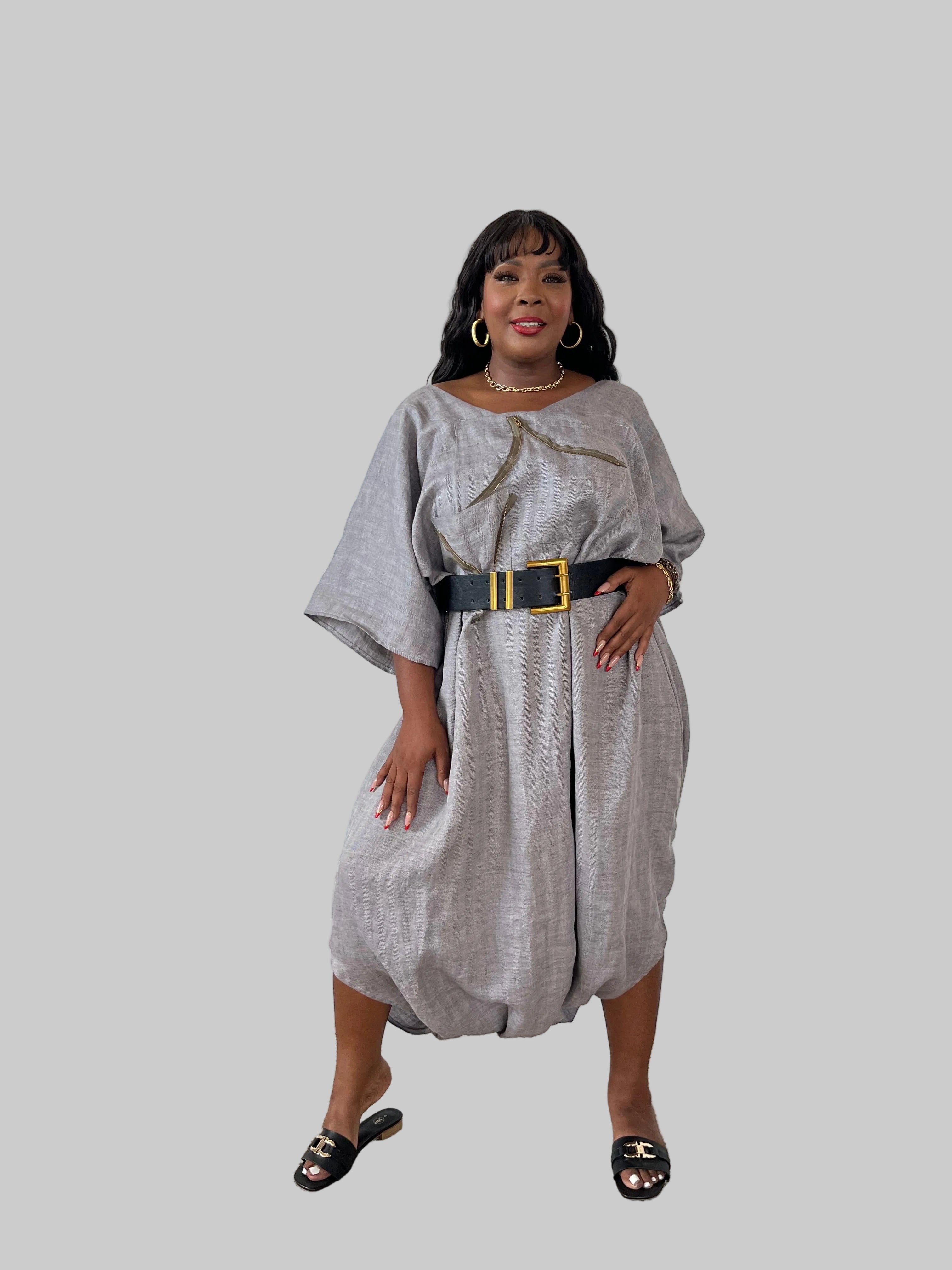 Grey Jumpsuit