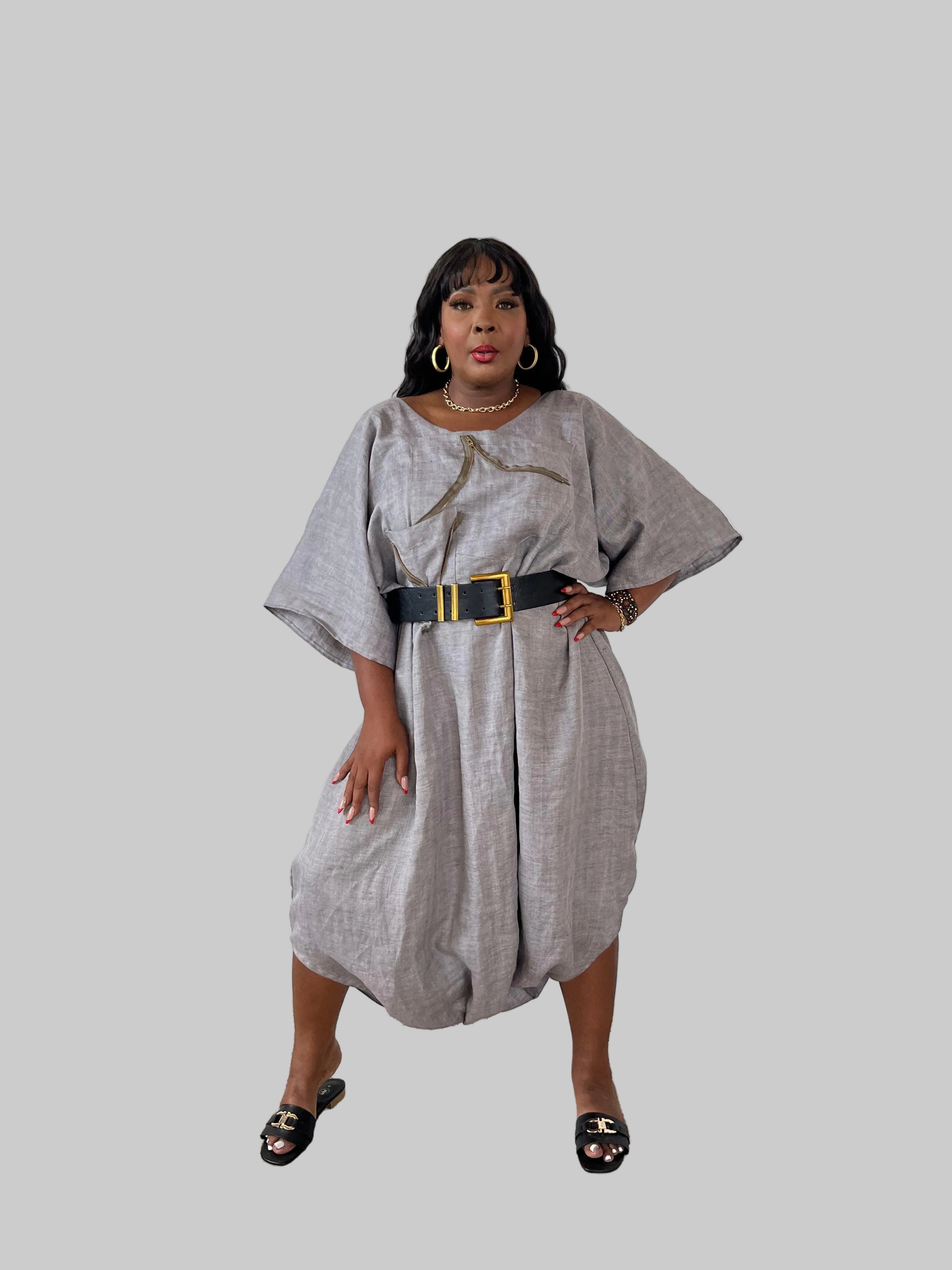 Grey Jumpsuit