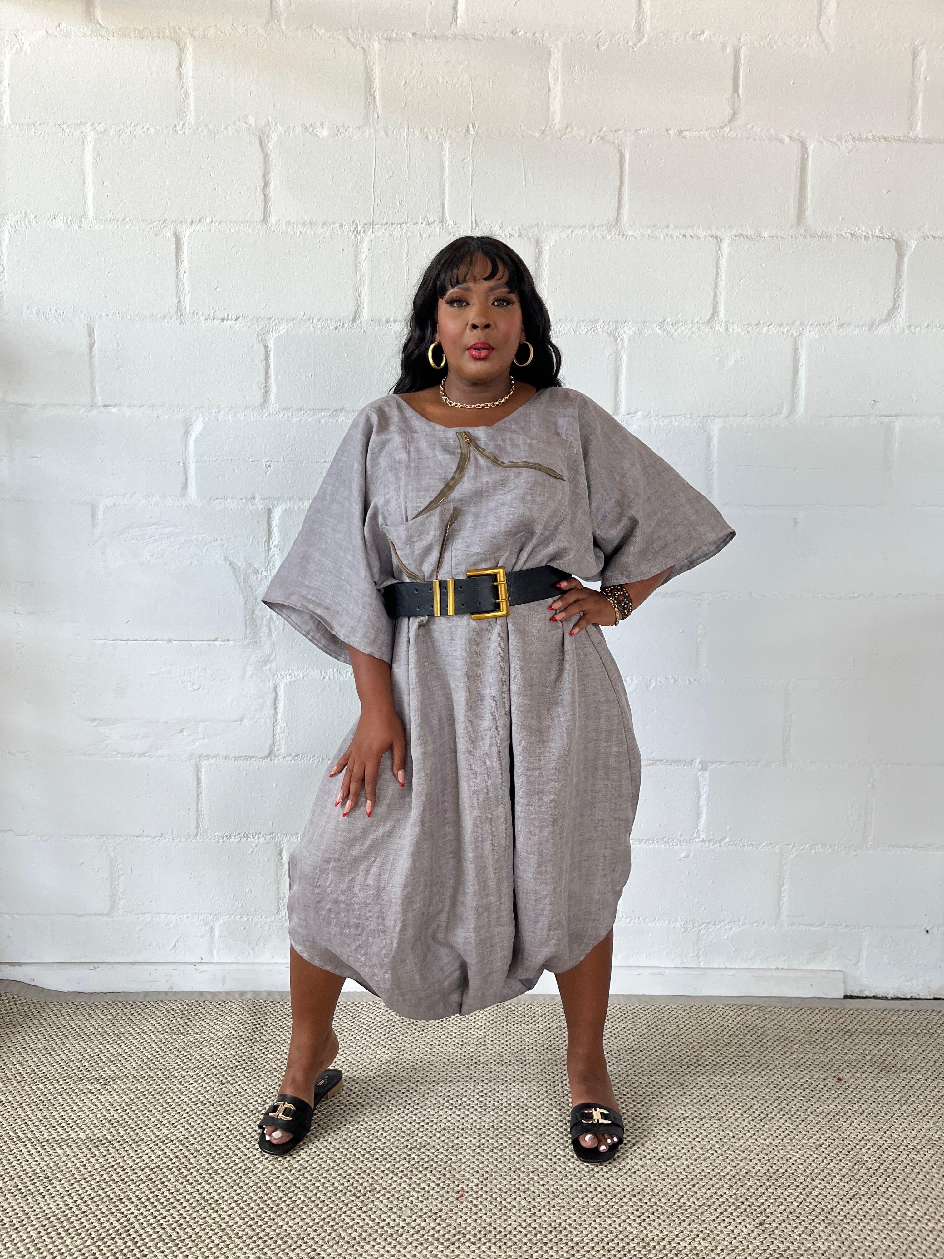 FRE002 GREY JUMPSUIT