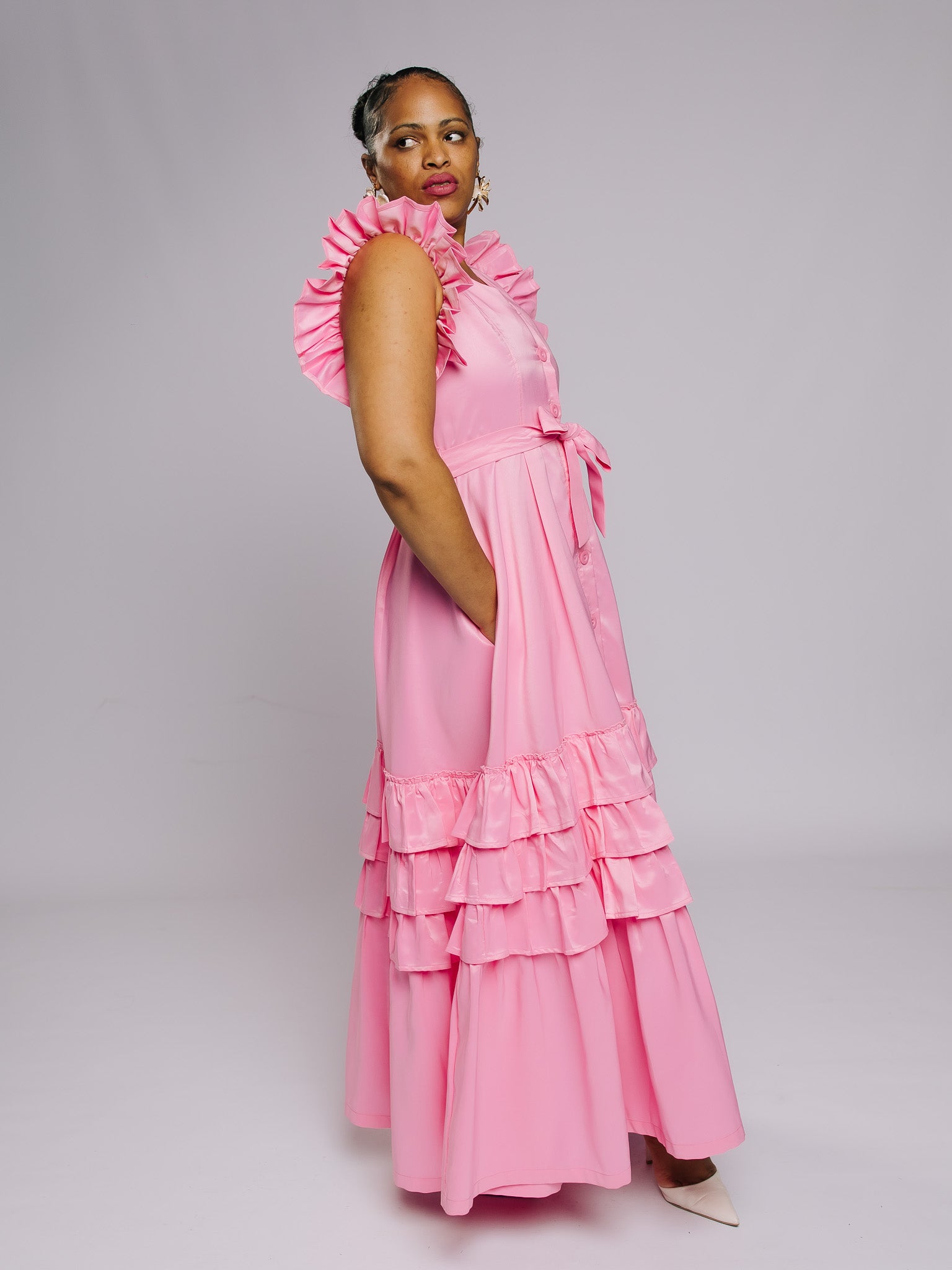 Pink Thuli Dress FR1097
