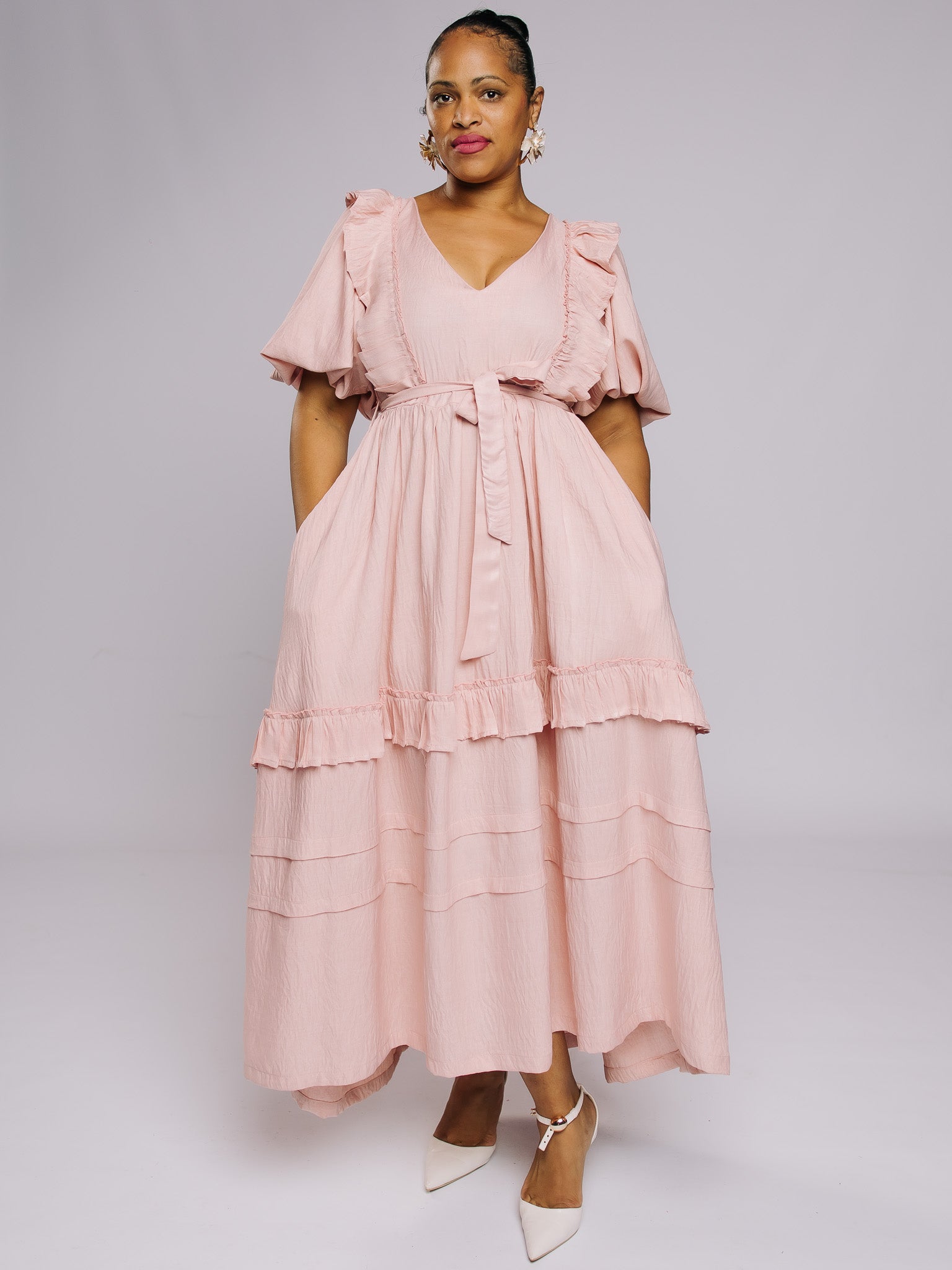 PINK NYOTA DRESS FR1182