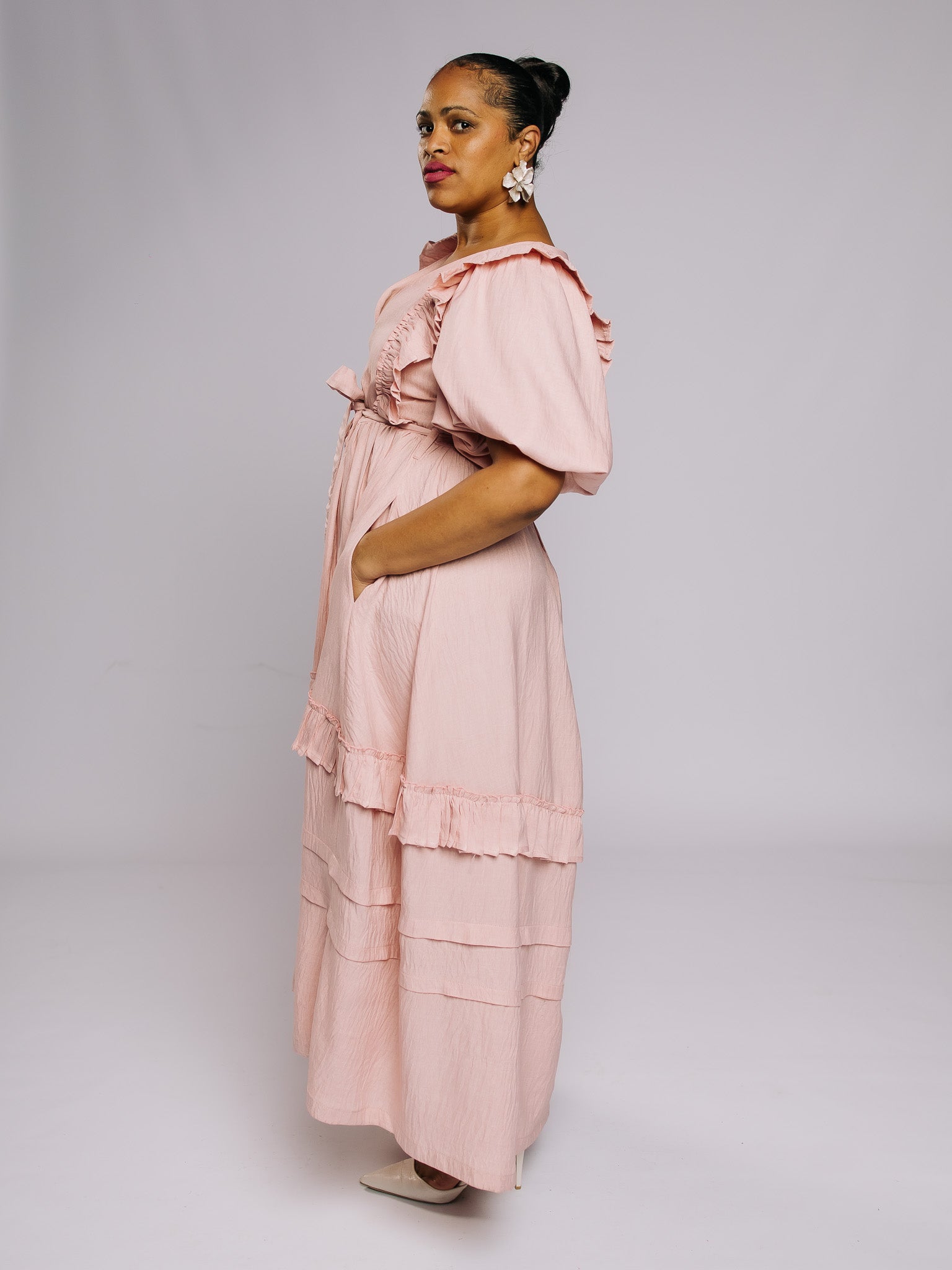 PINK NYOTA DRESS FR1082