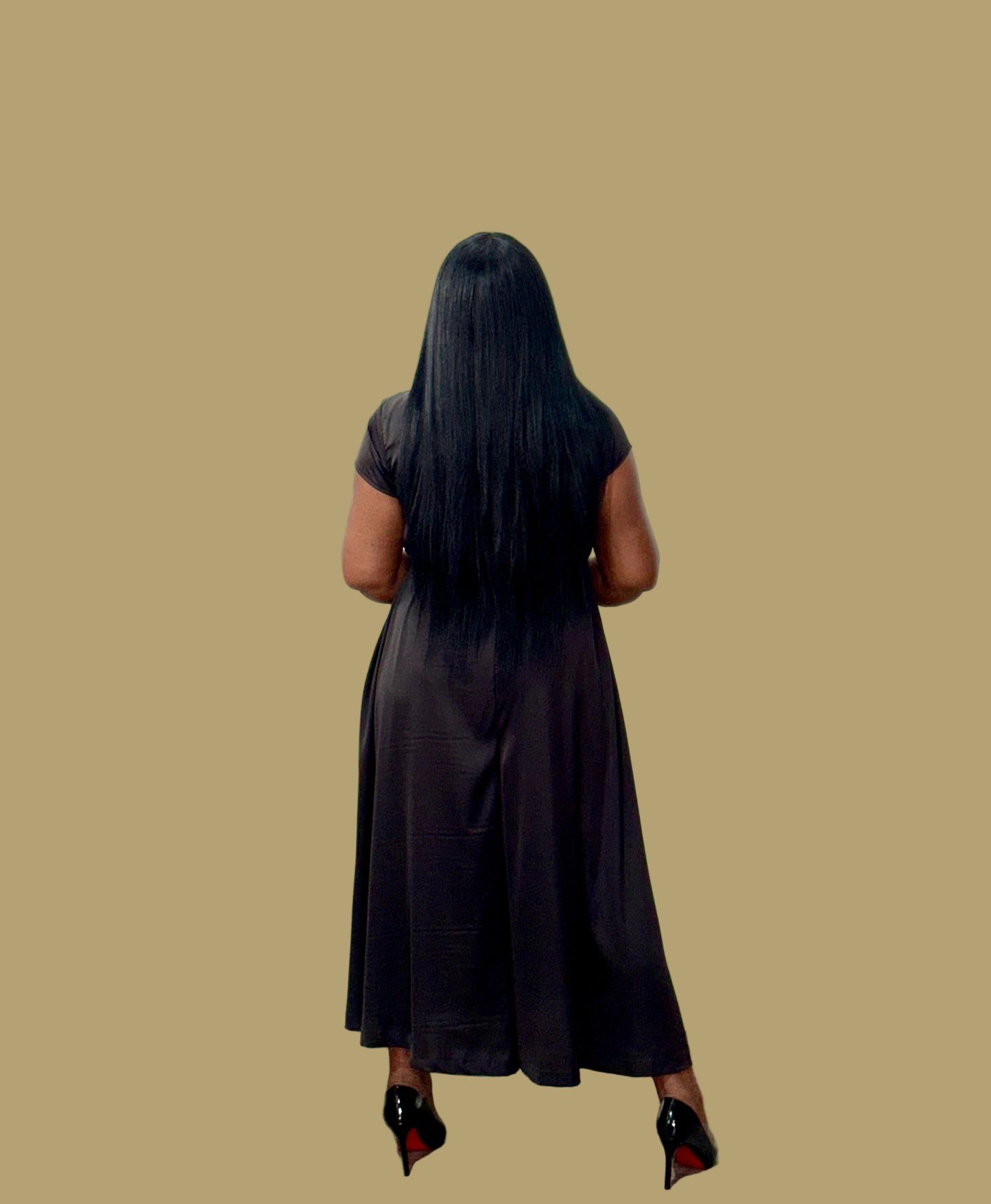 FR1086 BLACK JUMPSUIT