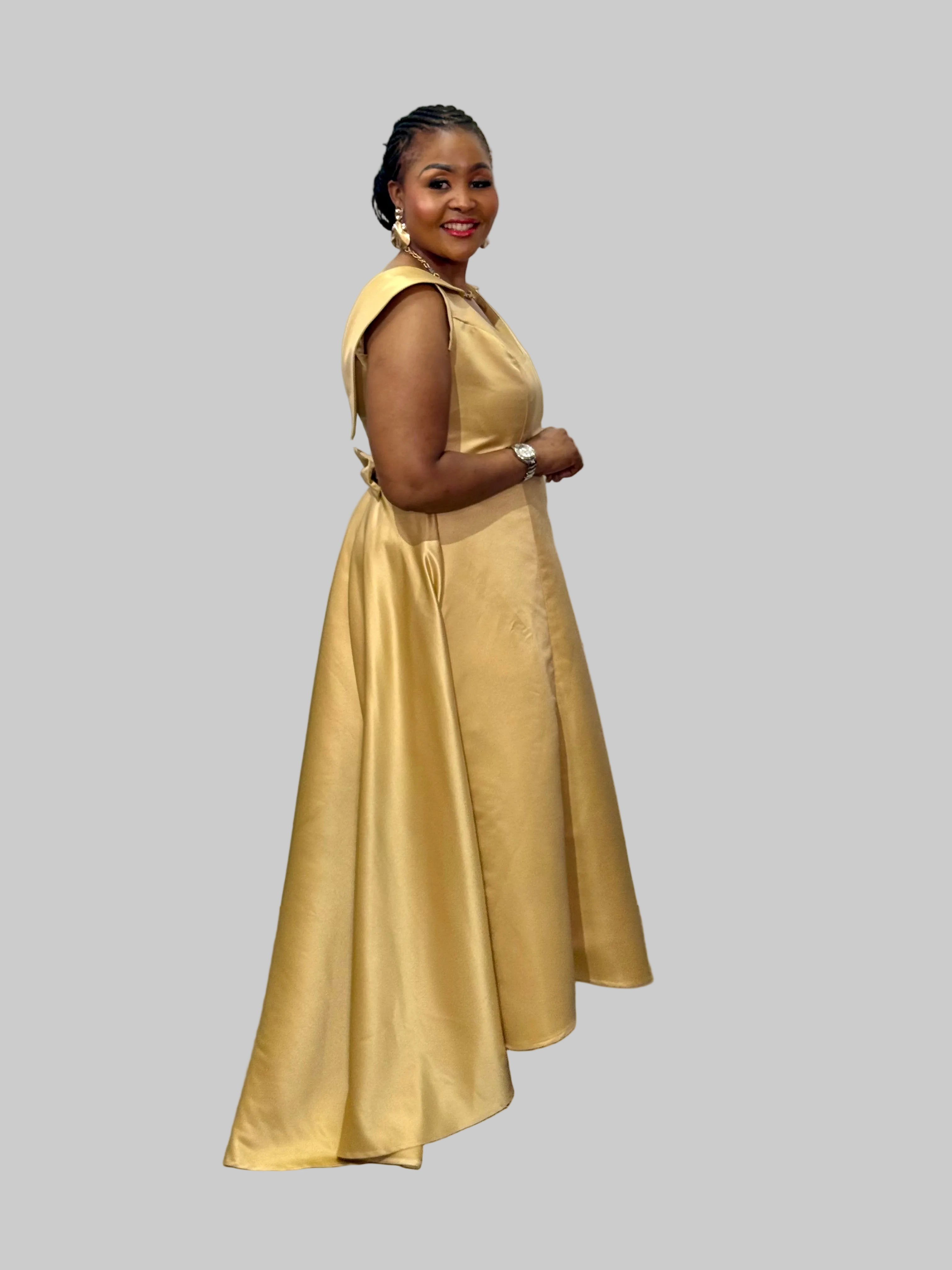 BLACK or GOLD CLASSIC MAXI DRESS