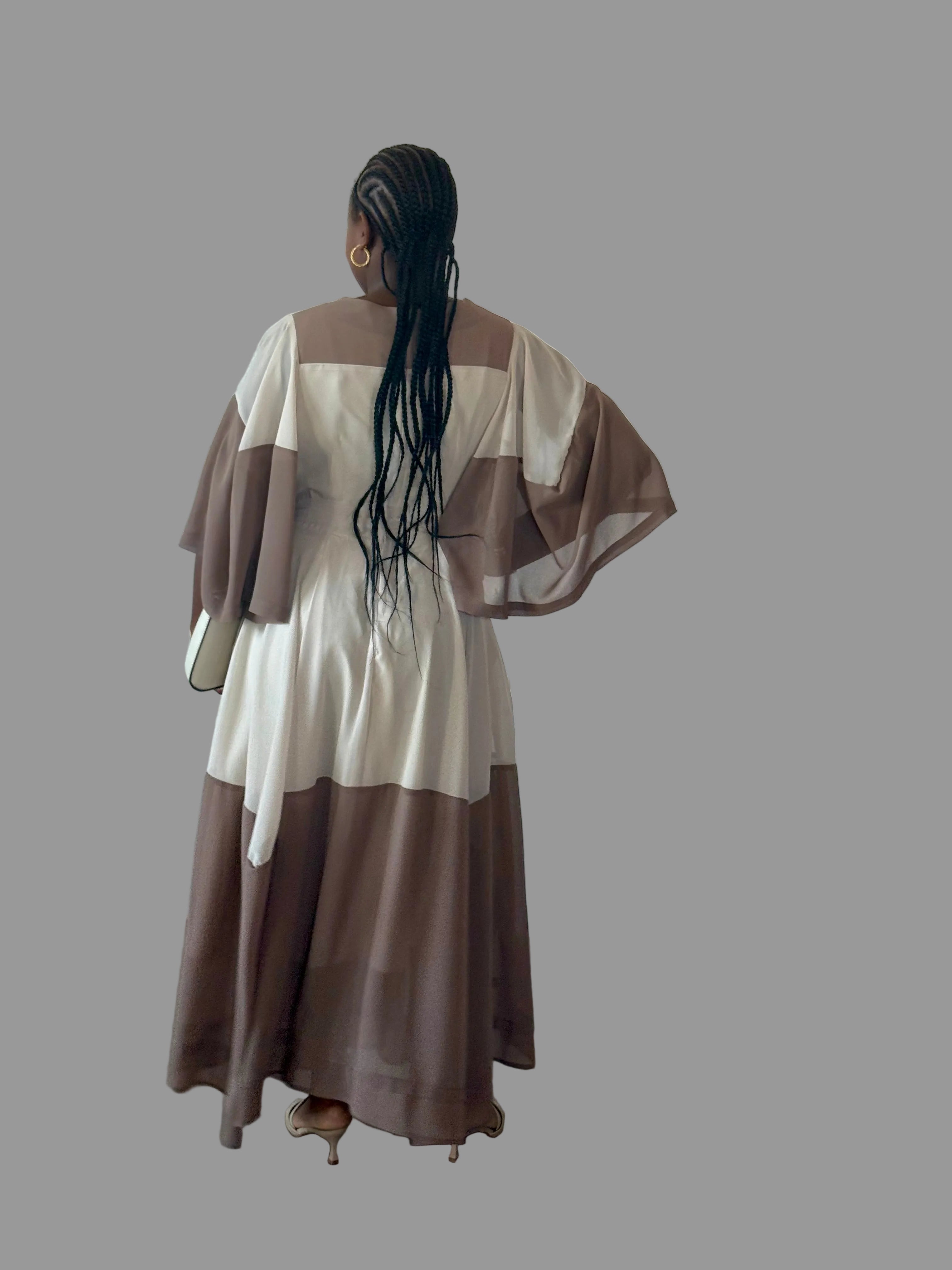 Brown/Cream Monica Dress FR1177