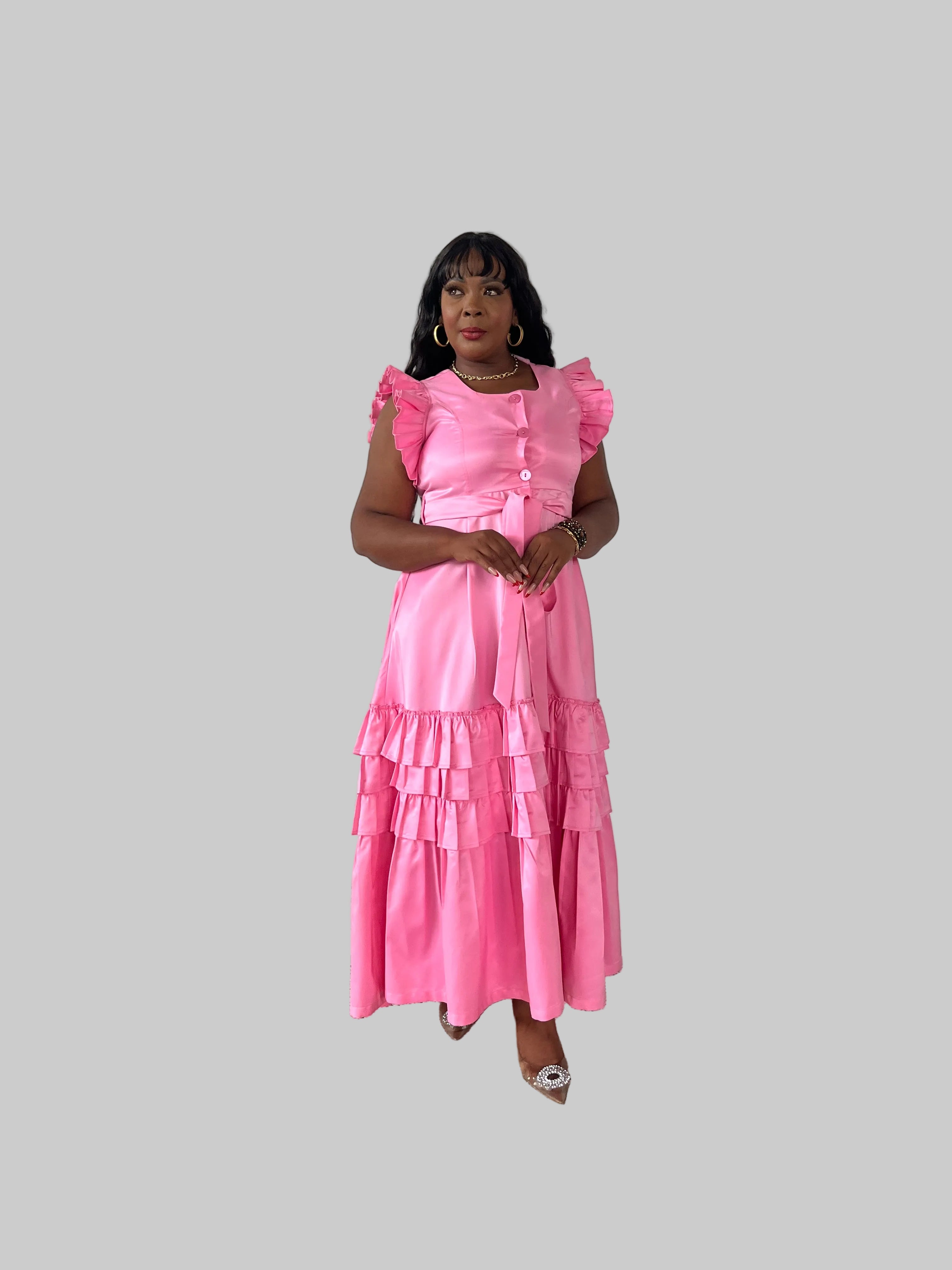 Pink Thuli Dress FR1097