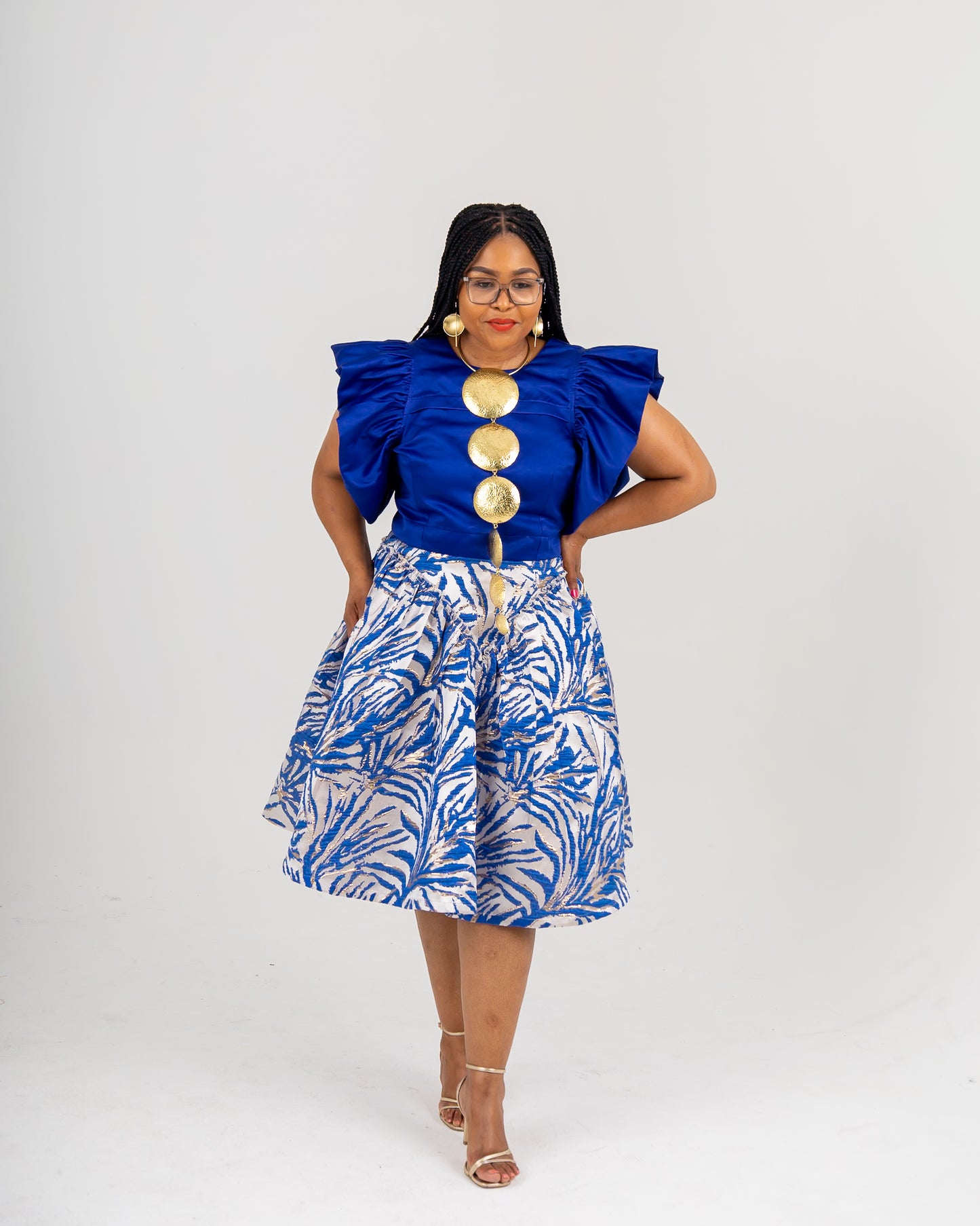 FR1023 BLUE/ GOLD SET