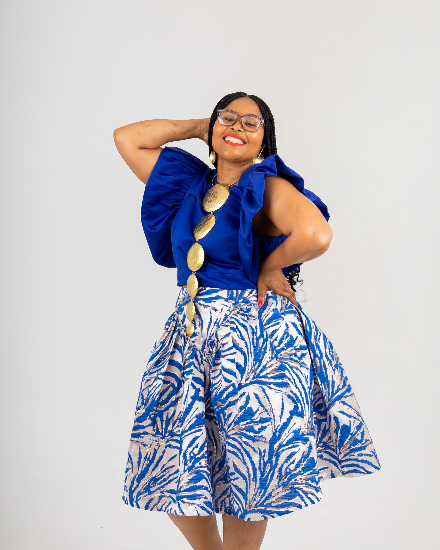 FR1023 BLUE/ GOLD SET