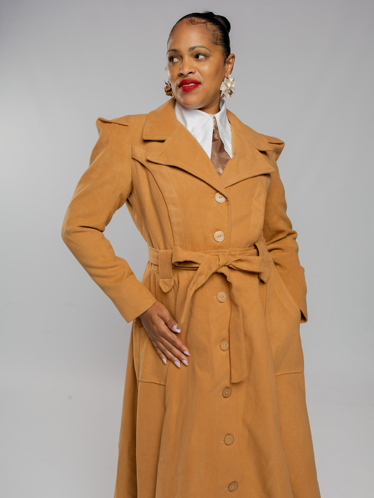 Mustard Princess Coat FR1153