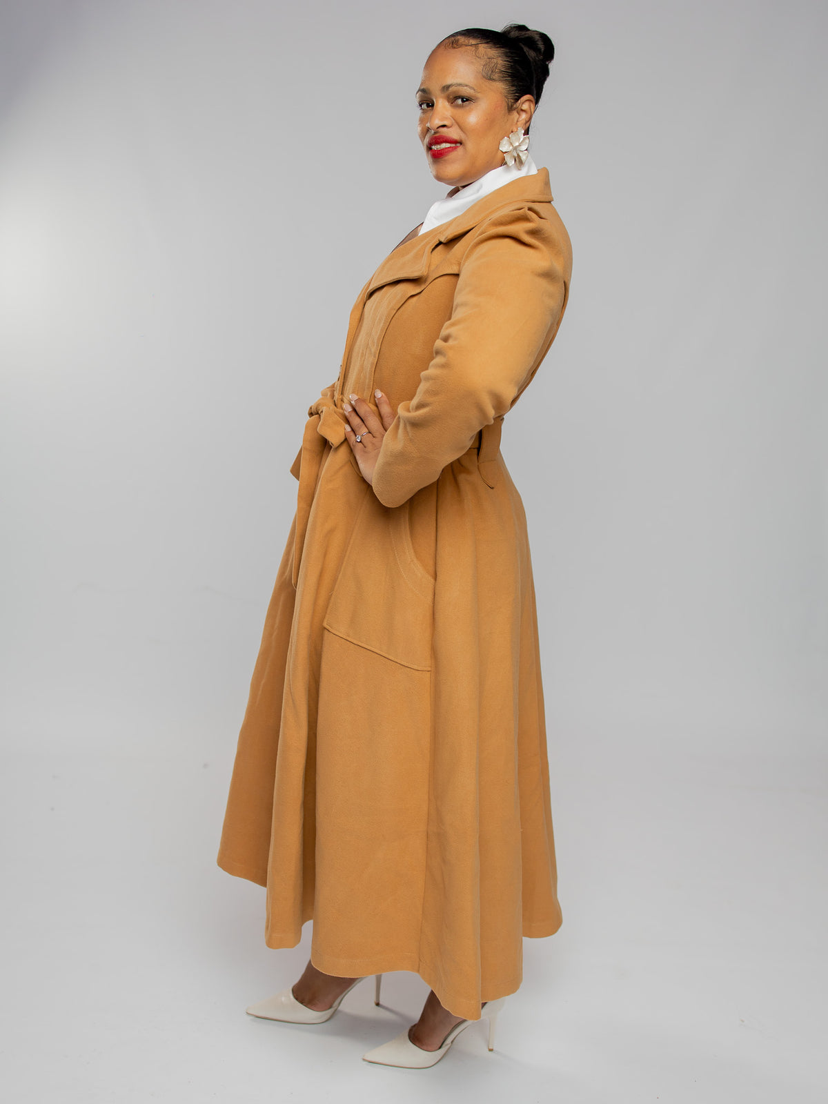 Mustard Princess Coat FR1153