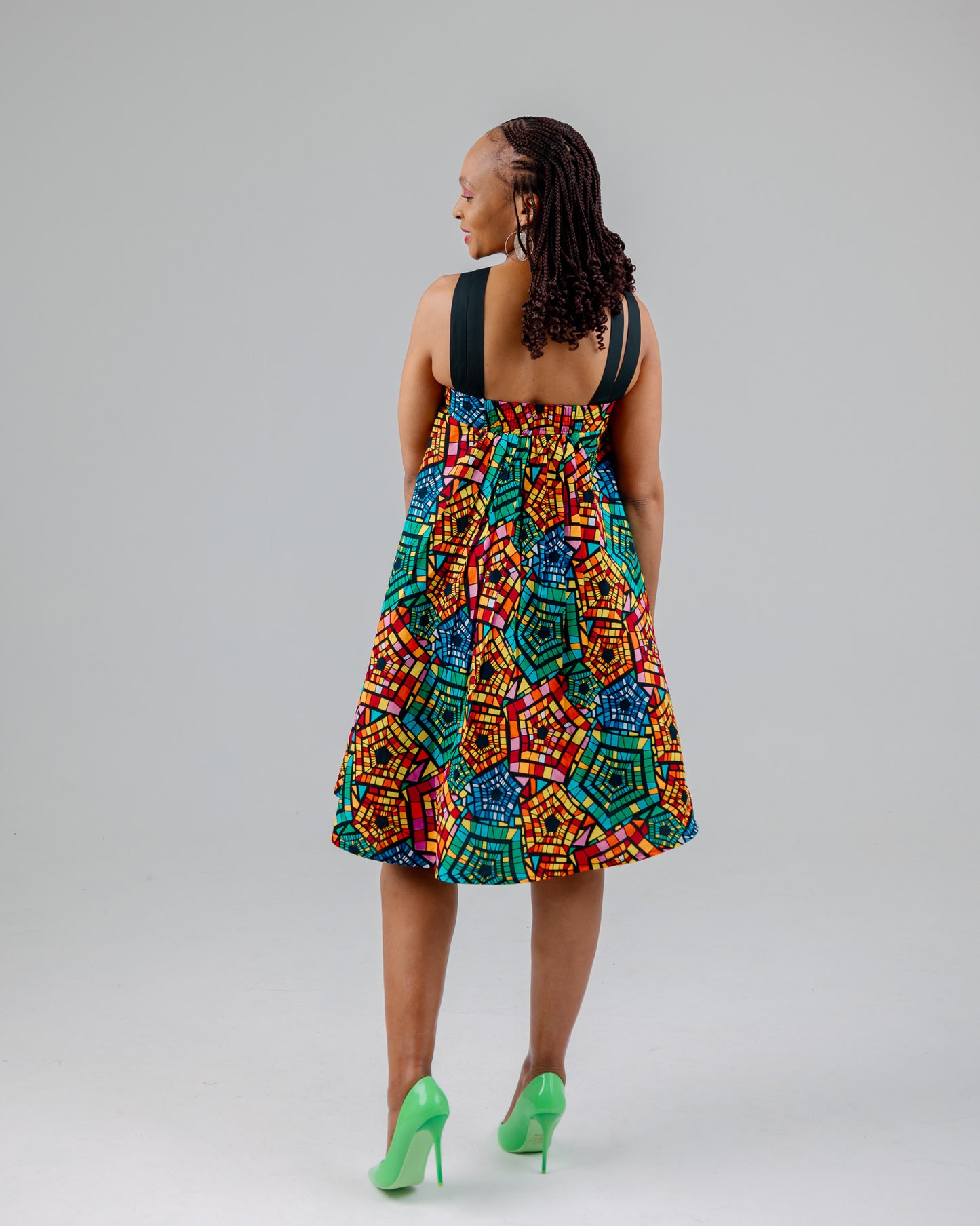 MULTICOLOR INFINITE DRESS