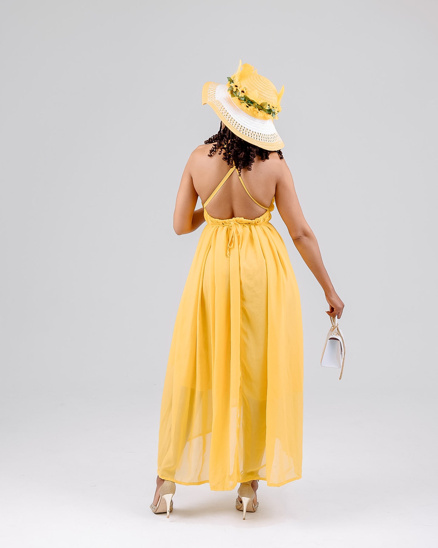 YELLOW INFINITE DRESS