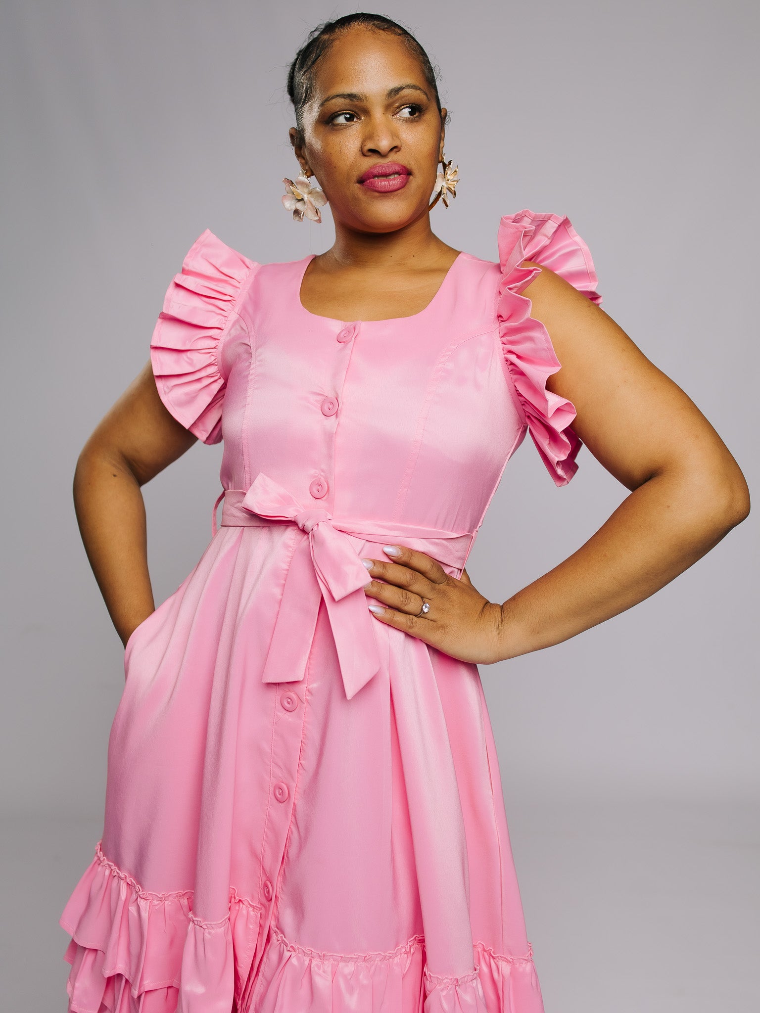 Pink Thuli Dress FR1097