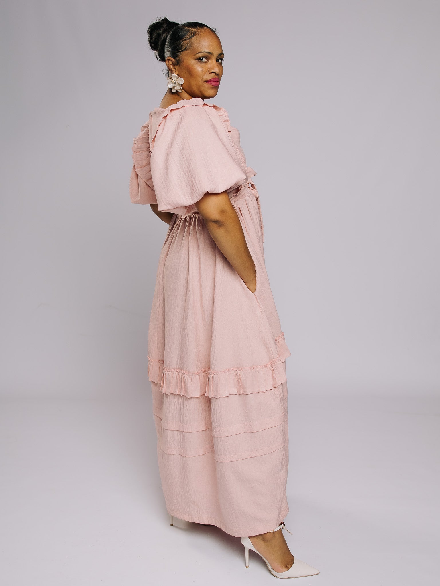 PINK NYOTA DRESS FR1182