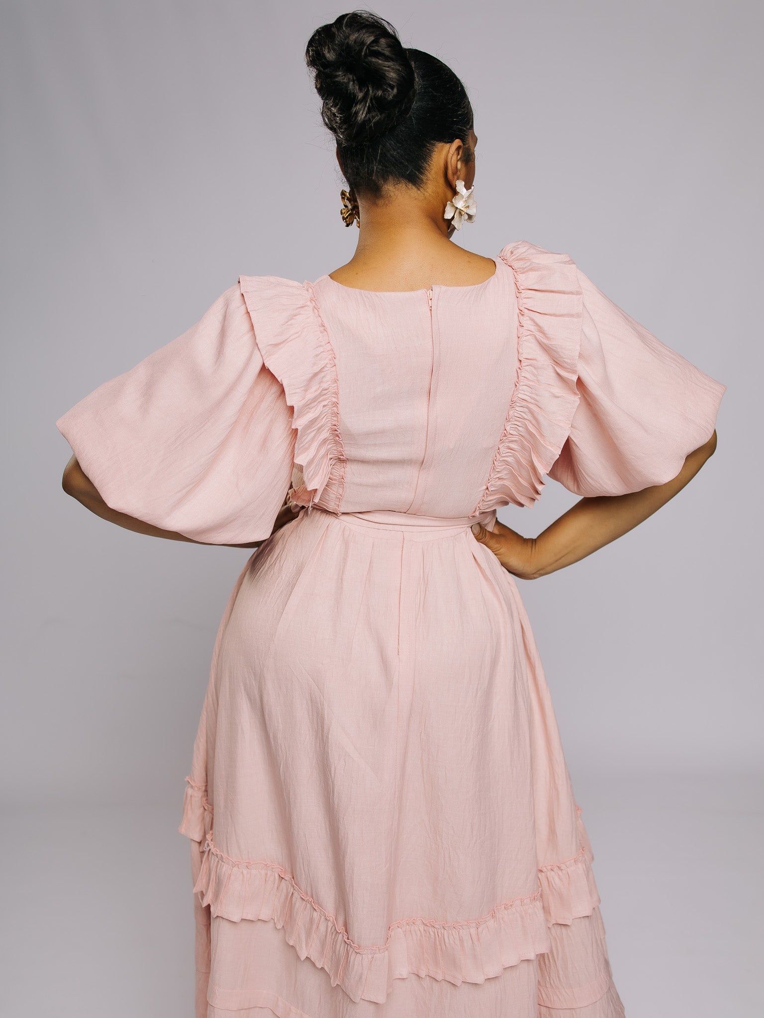 PINK NYOTA DRESS FR1182