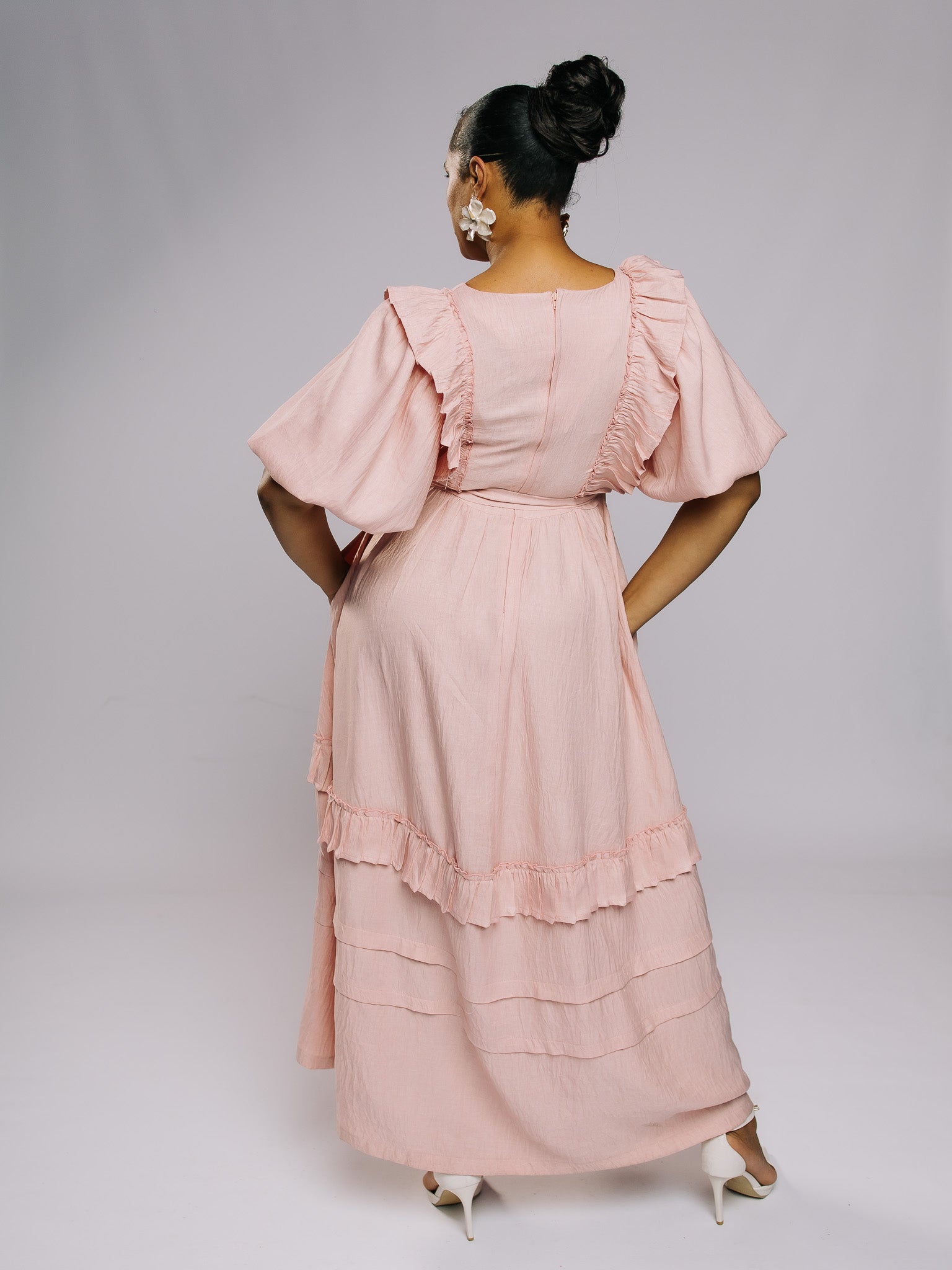 PINK NYOTA DRESS FR1182