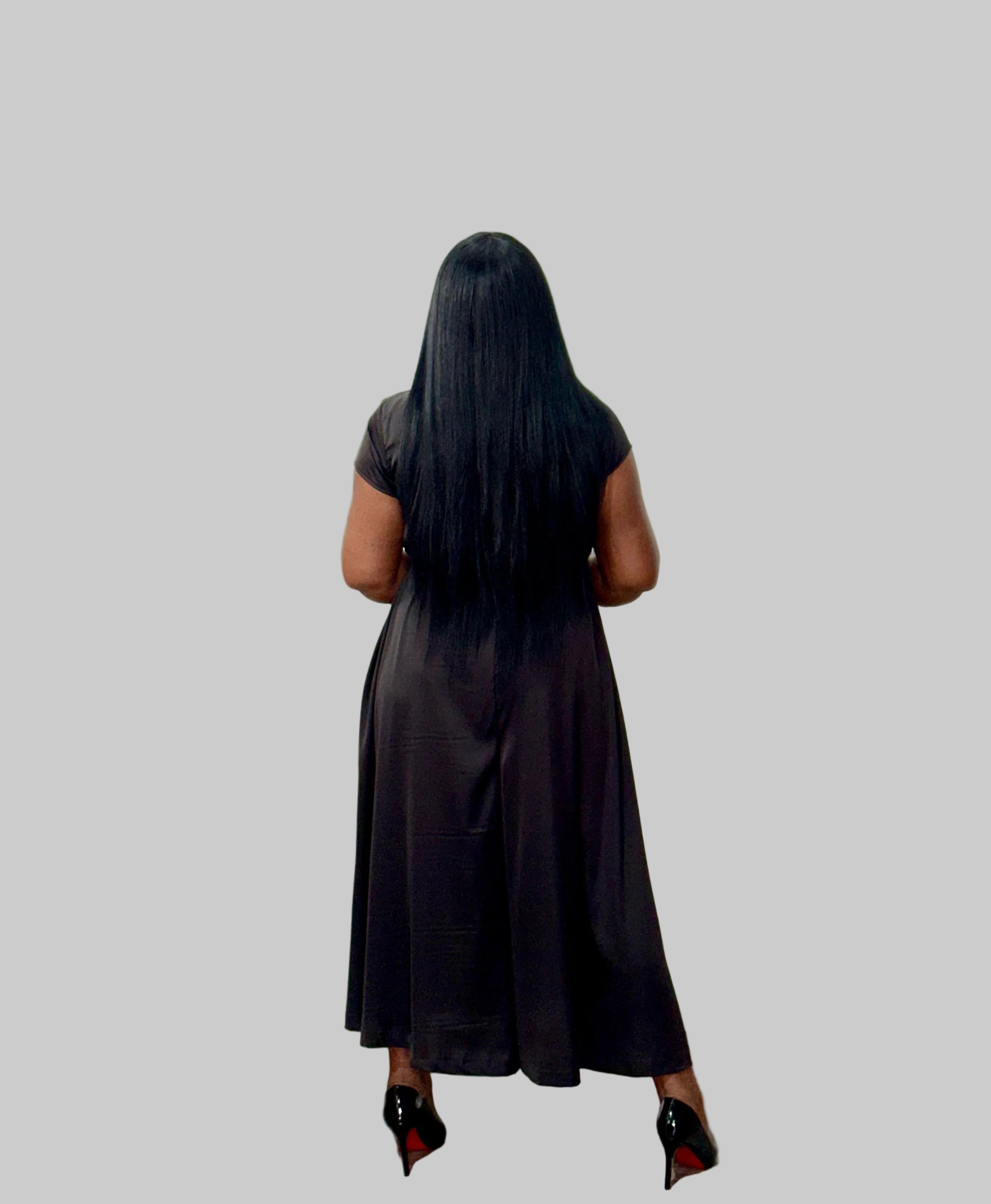 FR1086 BLACK JUMPSUIT