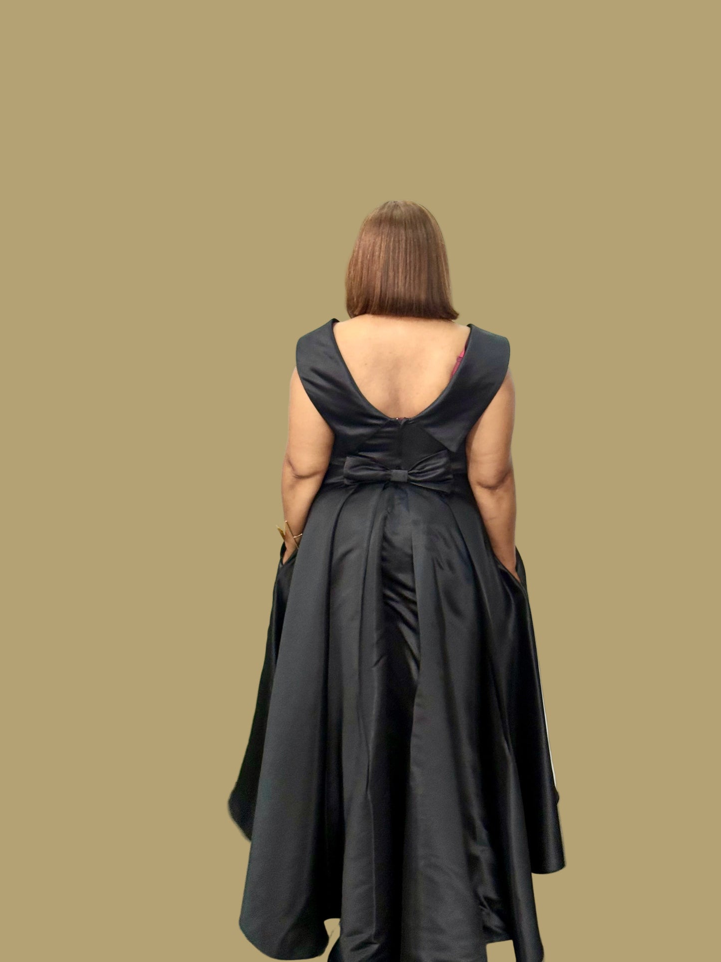 BLACK or GOLD CLASSIC MAXI DRESS