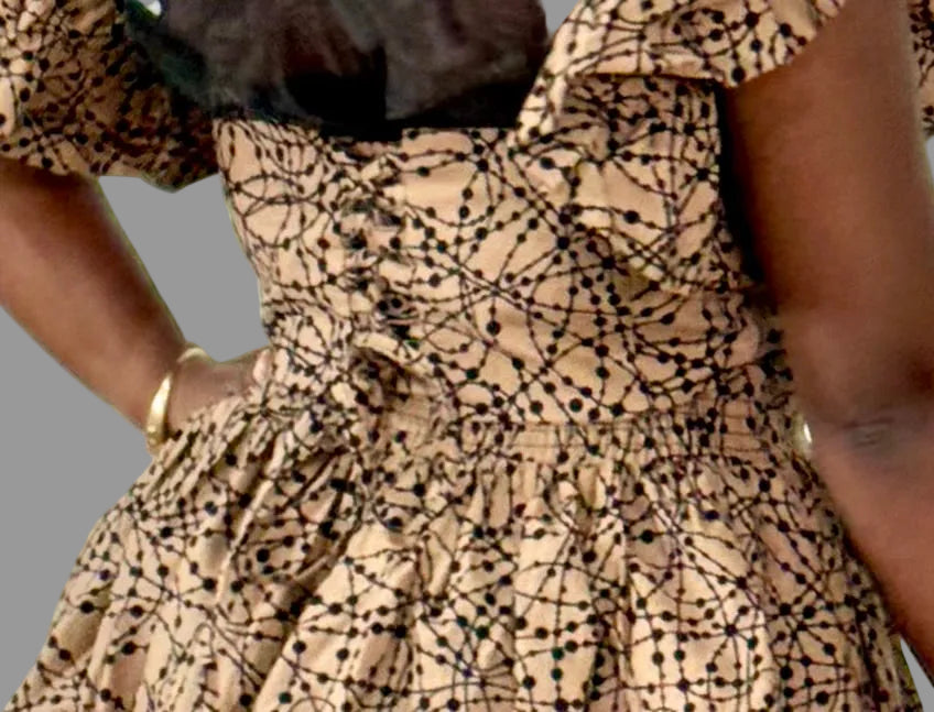 Set of Ankara Bustier Layered Dress FR1173