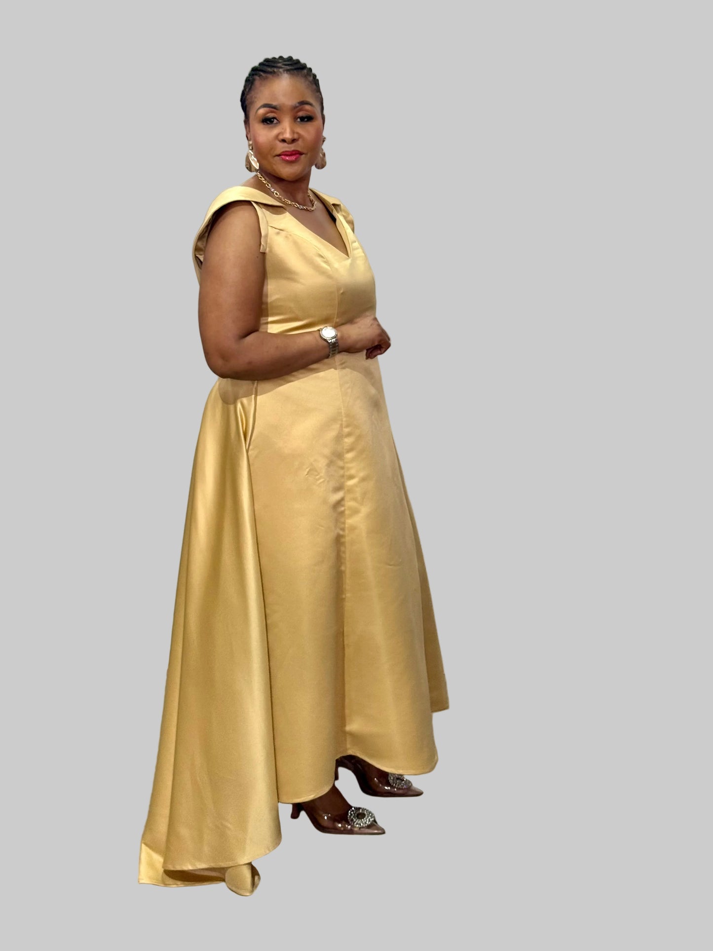 BLACK or GOLD CLASSIC MAXI DRESS