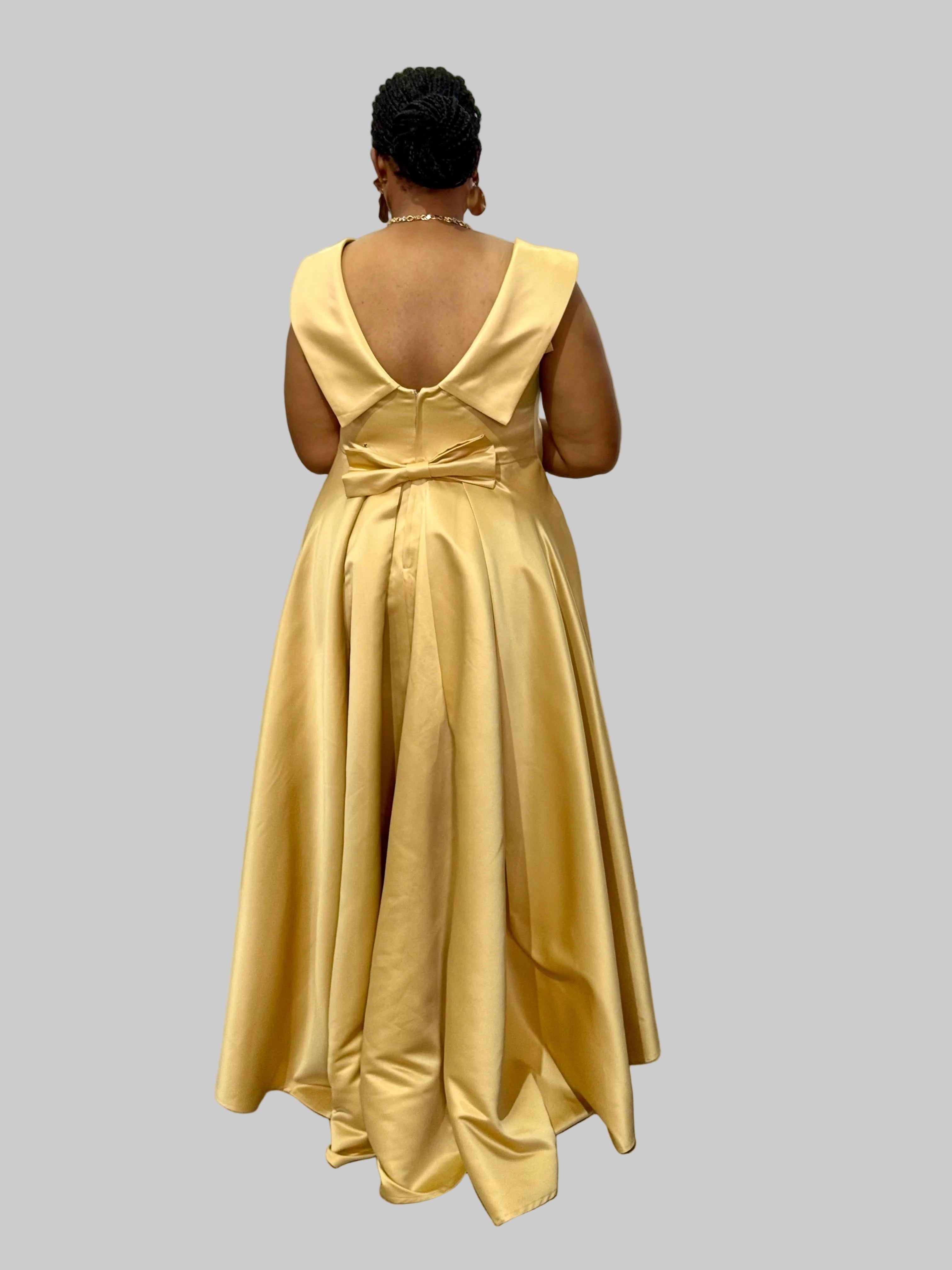 BLACK or GOLD CLASSIC MAXI DRESS