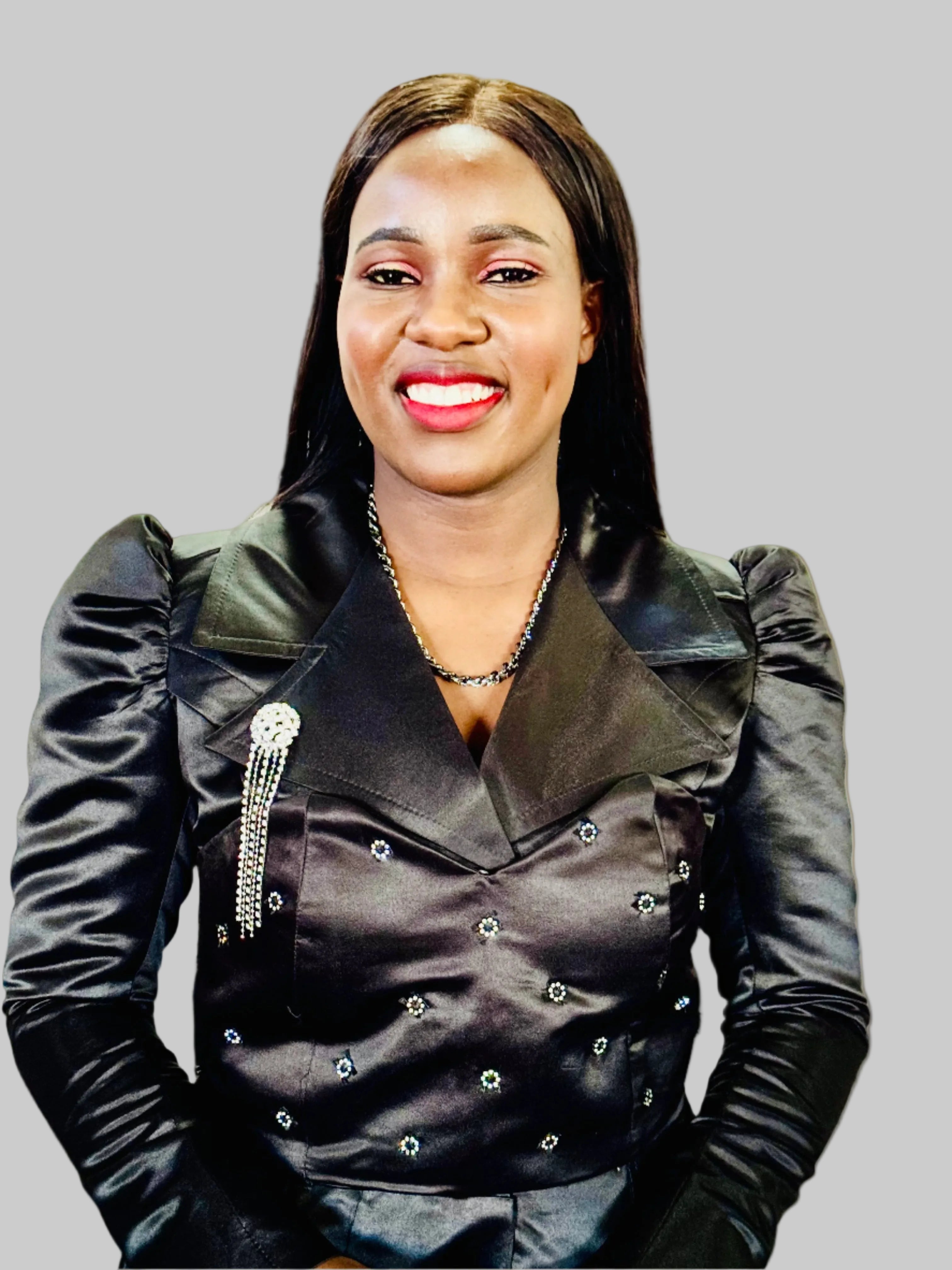 FR1068 BLACK PRINCESS COAT DRESS