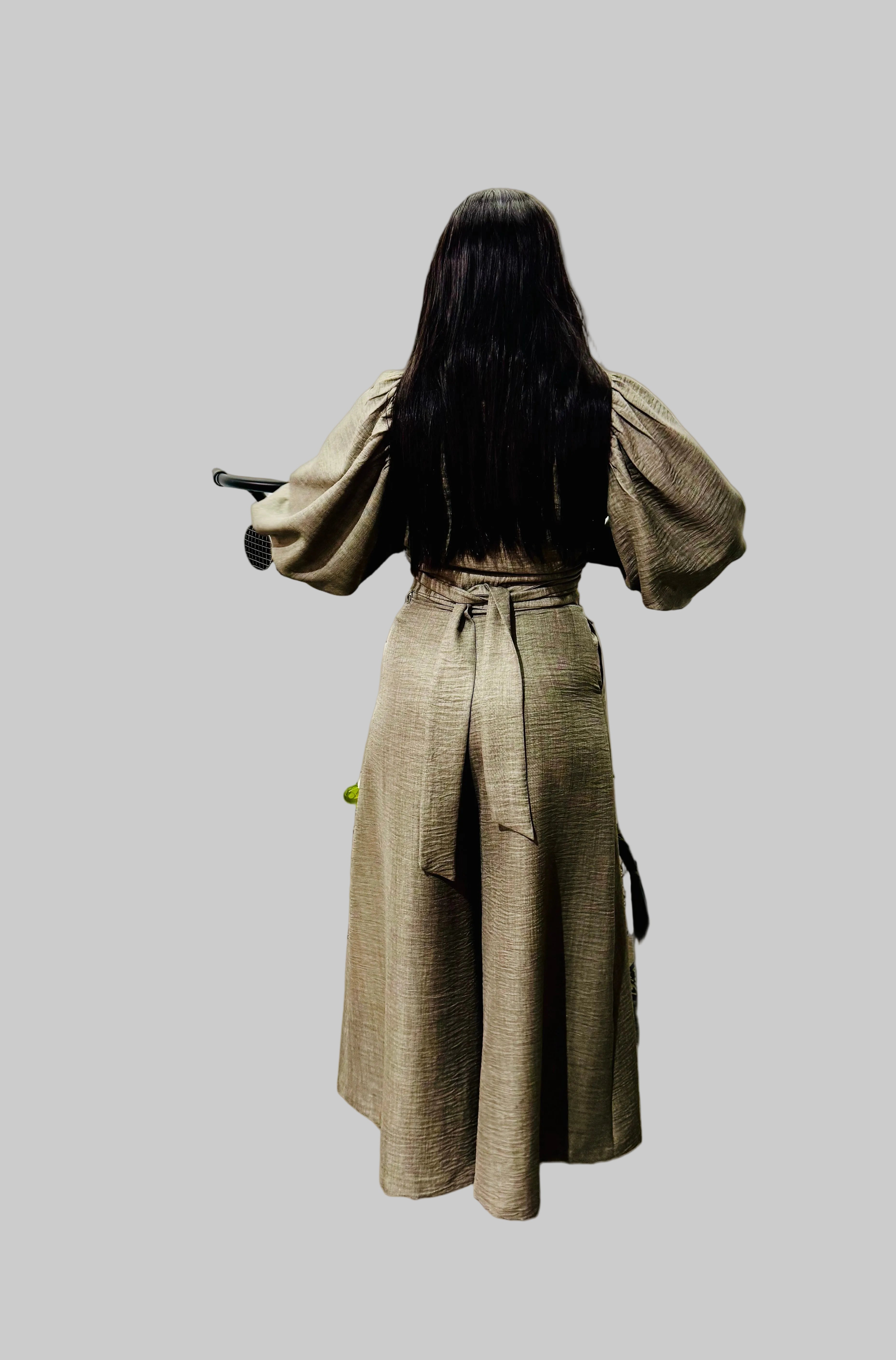 FR1079B CHARCOAL CROSSOVER TOP