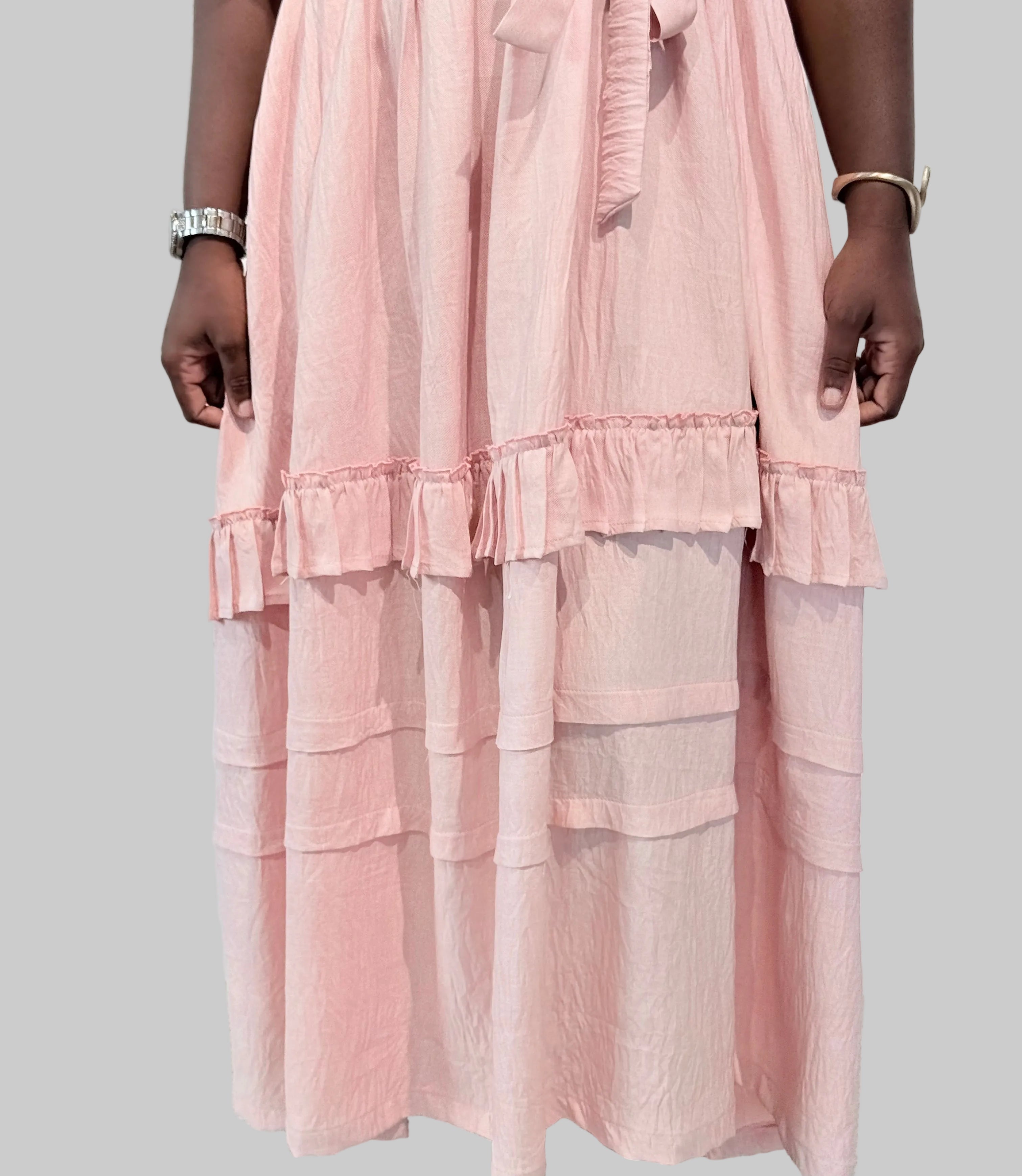 PINK NYOTA DRESS FR1082