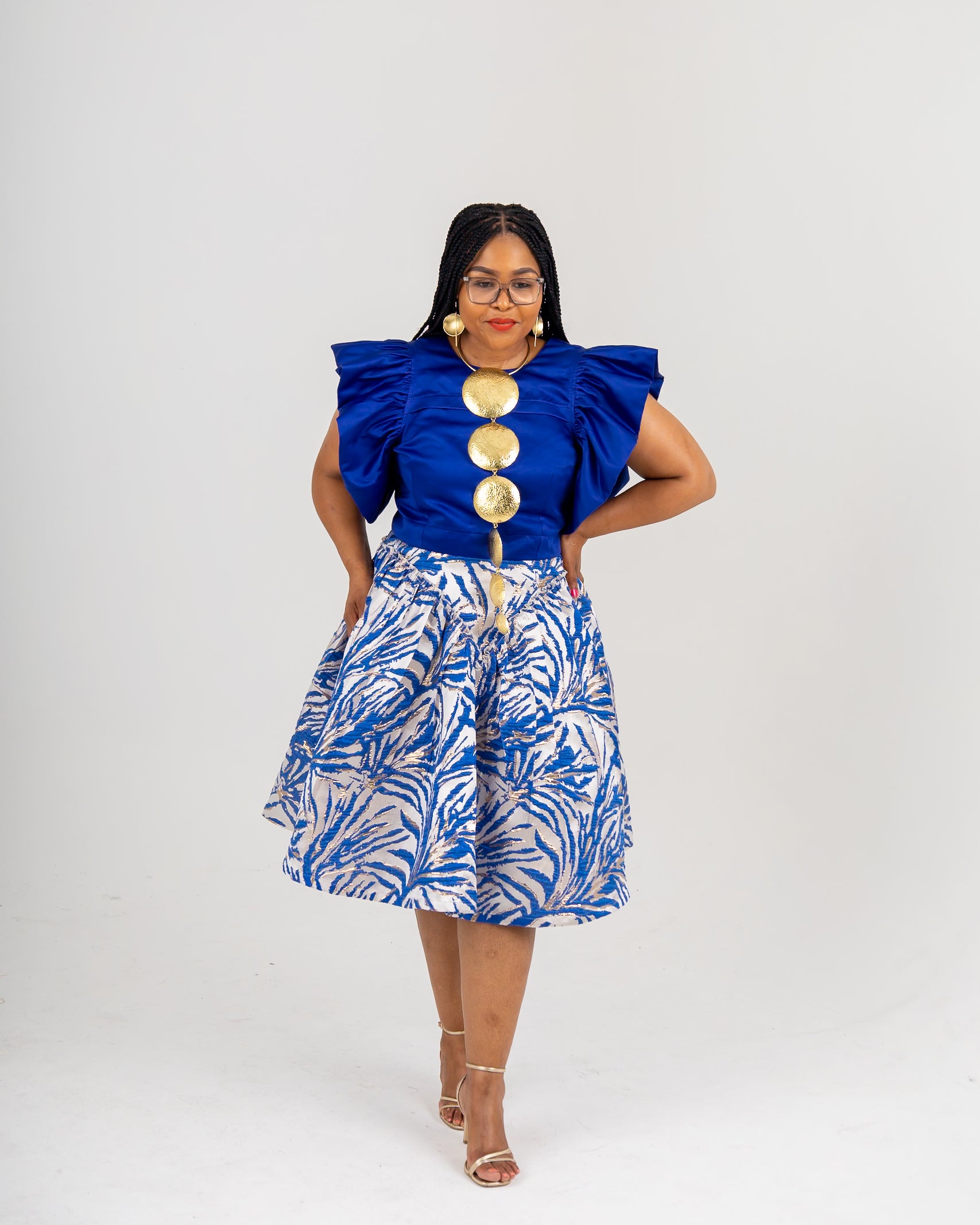 FR1023 BLUE/ GOLD SET