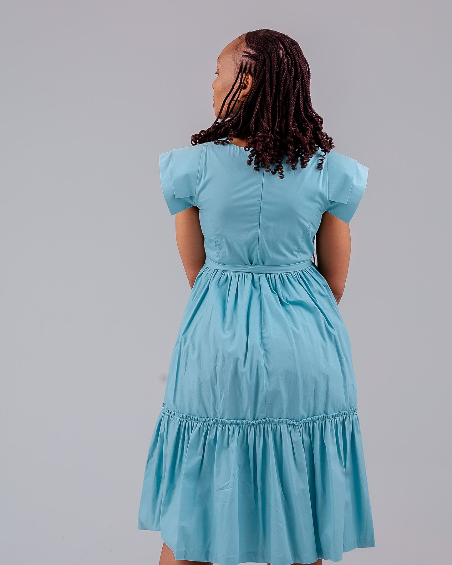 LIGHT BLUE NALA DRESS