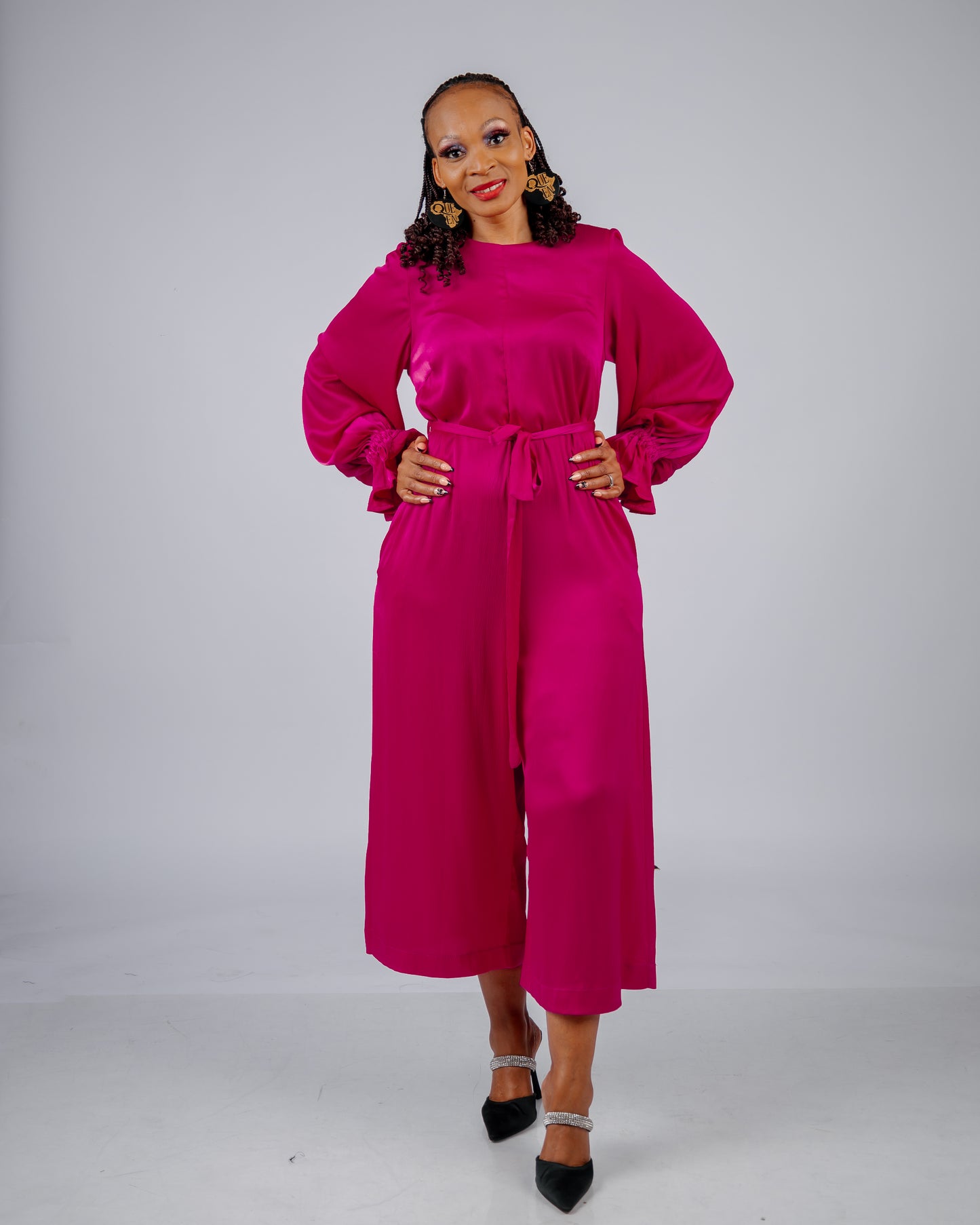 CERISE PINK JUMPSUIT