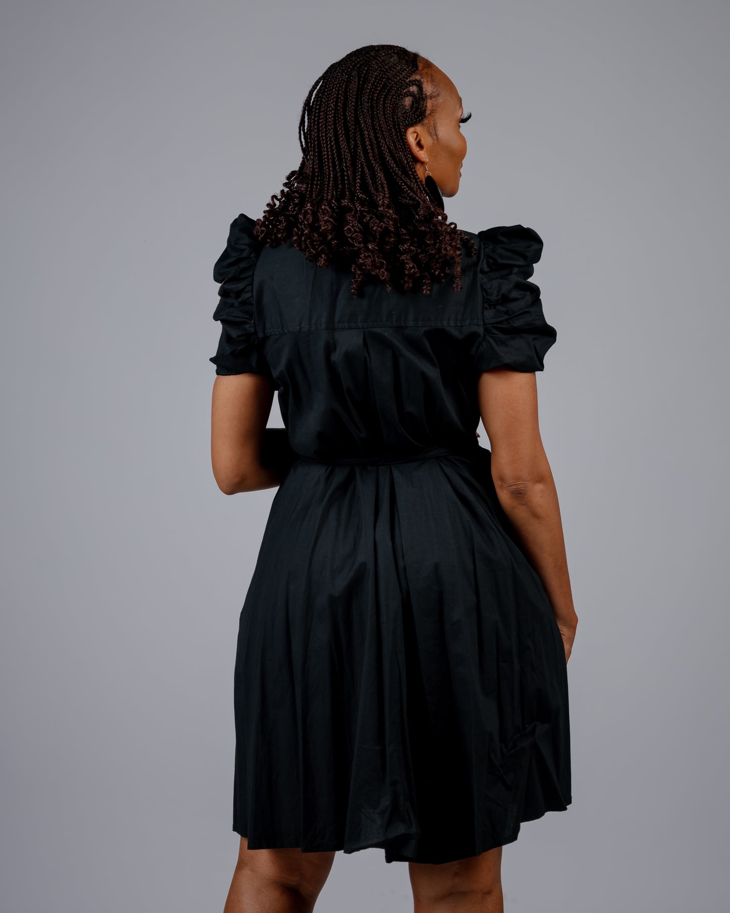 BLACK LUNO DRESS