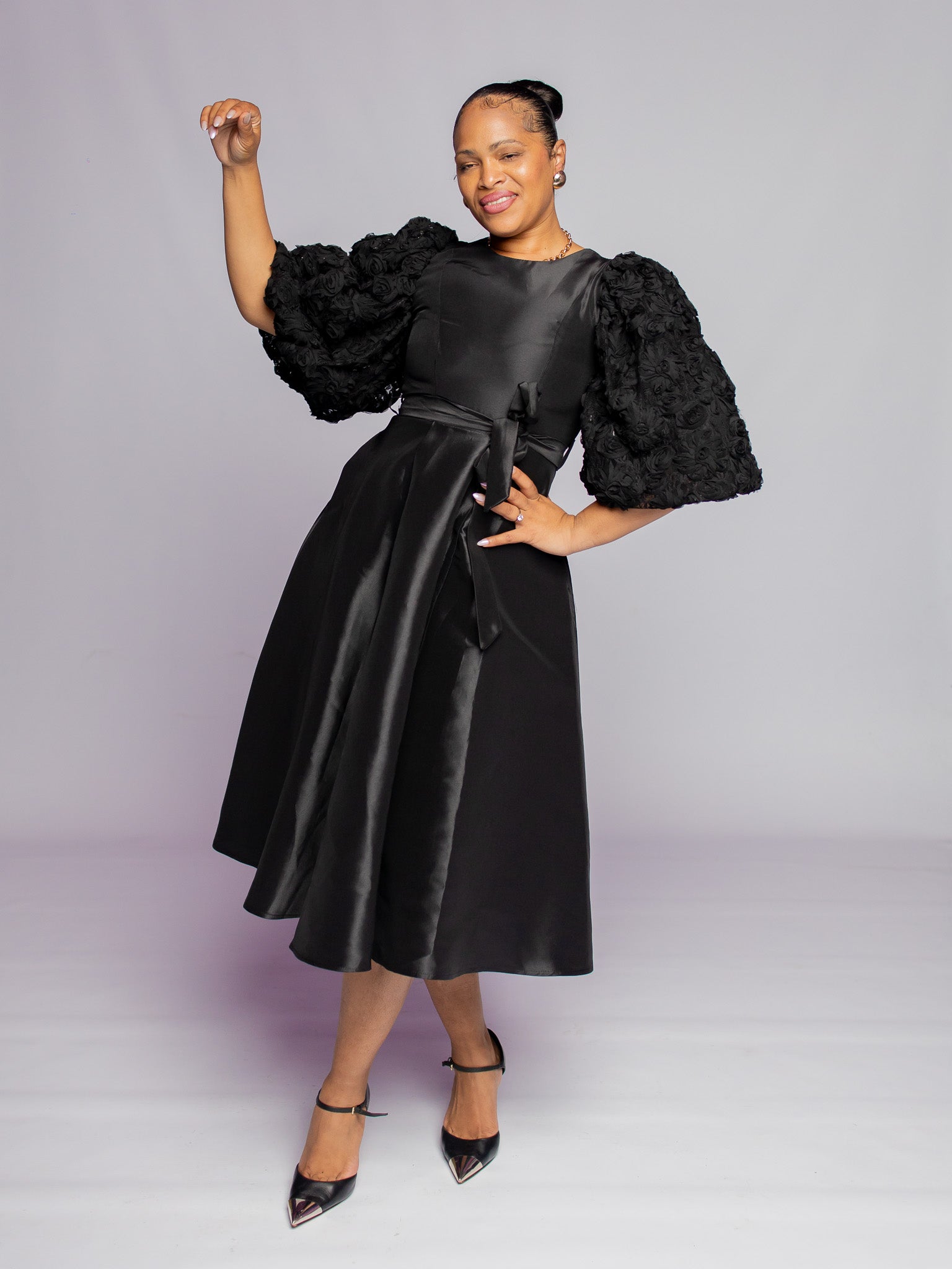 Black Zawadi Dress FR1149