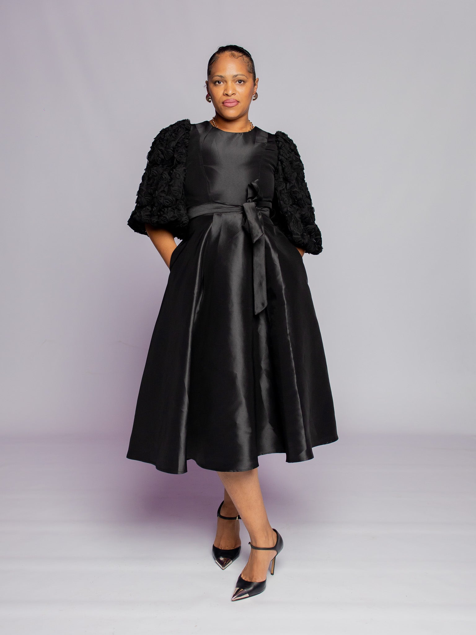 Black Zawadi Dress FR1149