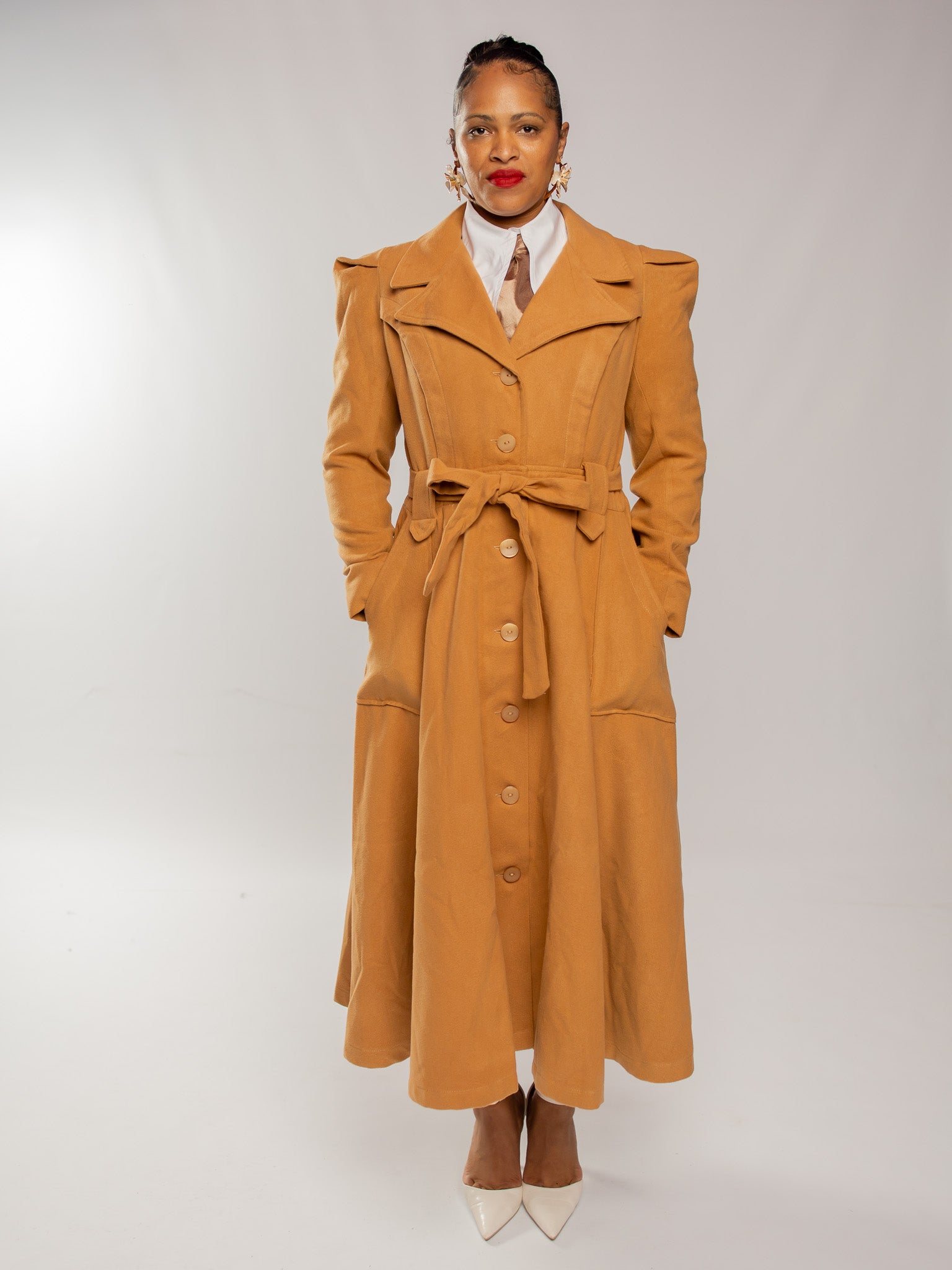 Mustard Princess Coat FR1153