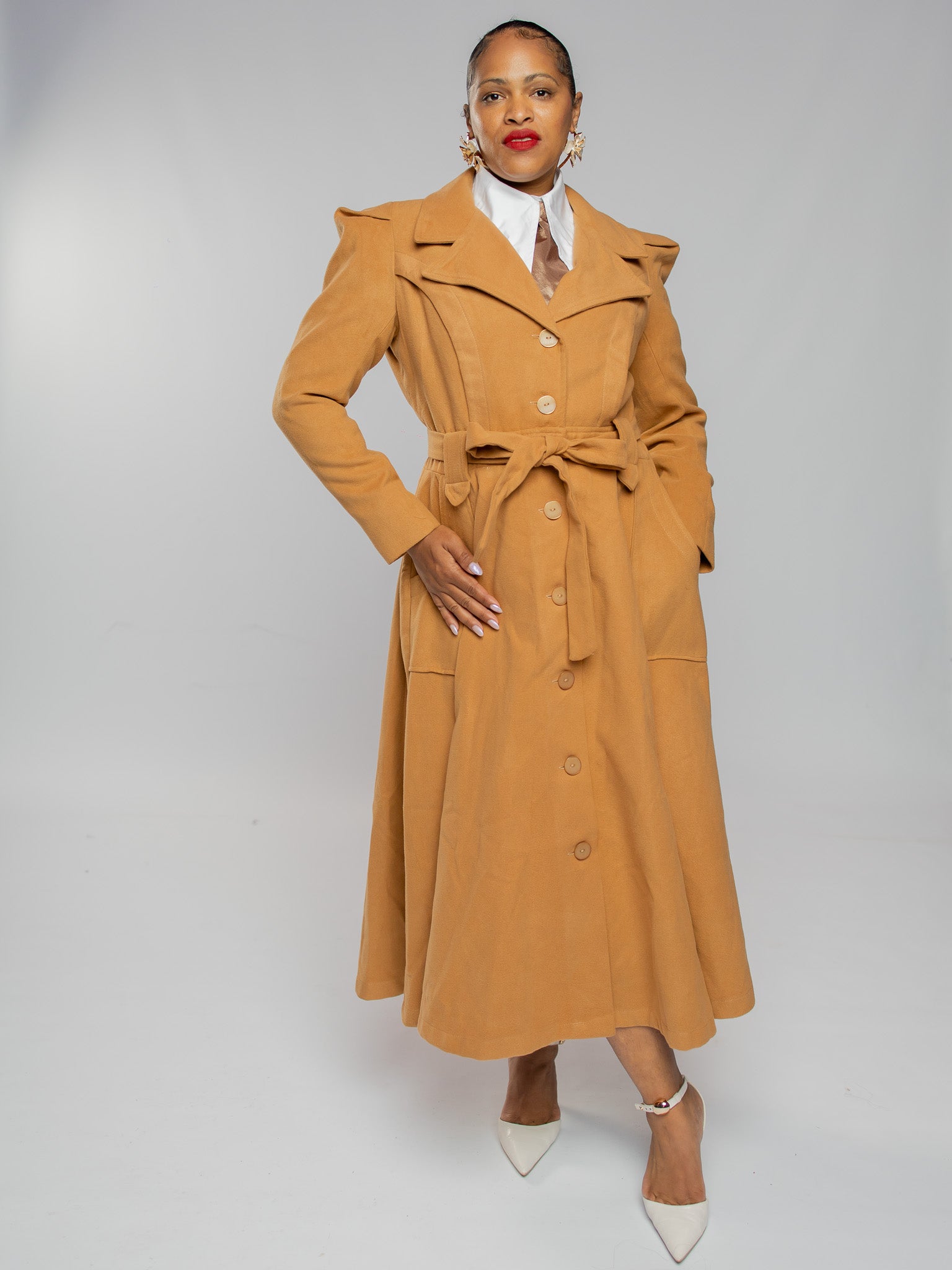 Mustard Princess Coat FR1153