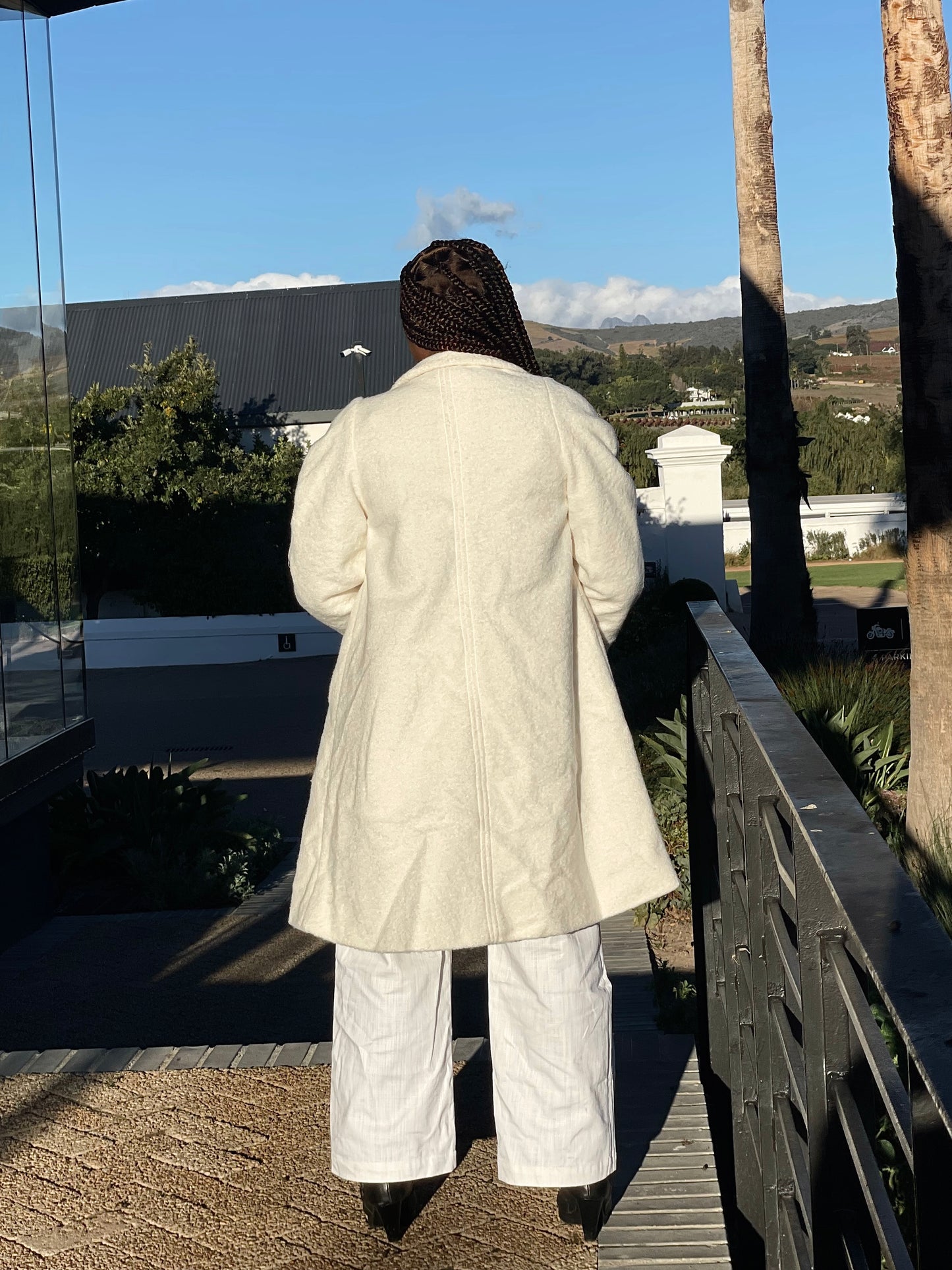 CREAM YASMIN COAT