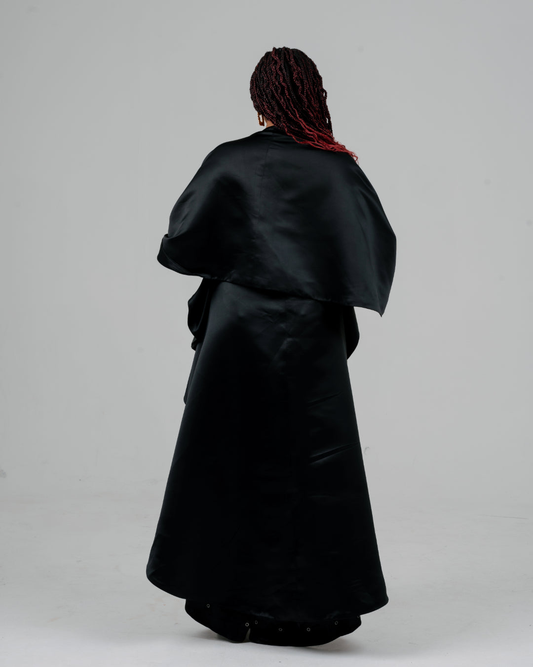 BLACK TUNIC CAPE