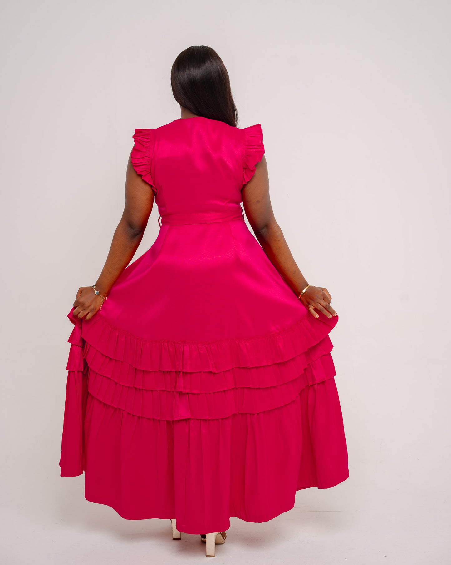 CERISE PINK THULI DRESS