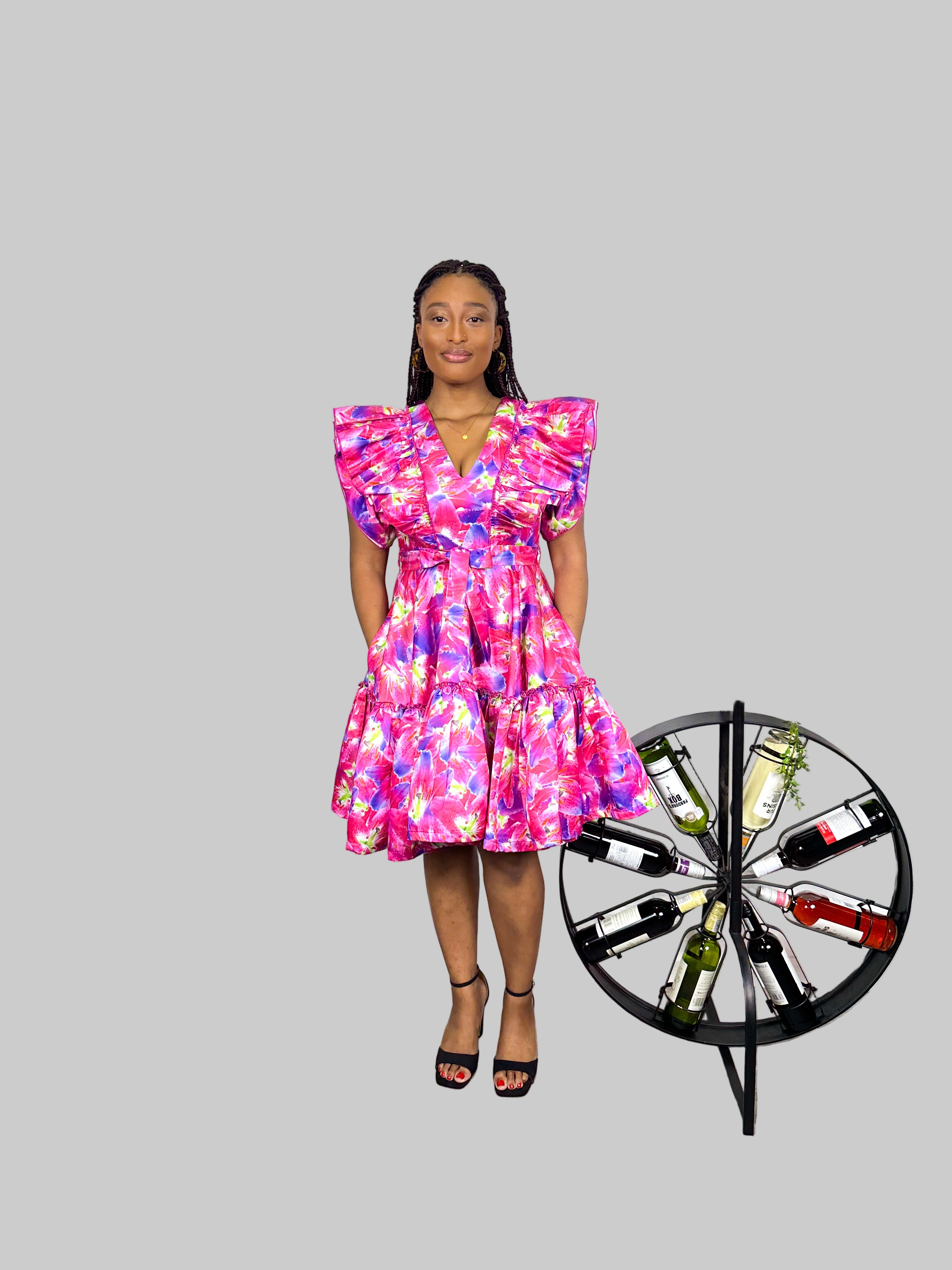 CERISE PURPLE LEA DRESS