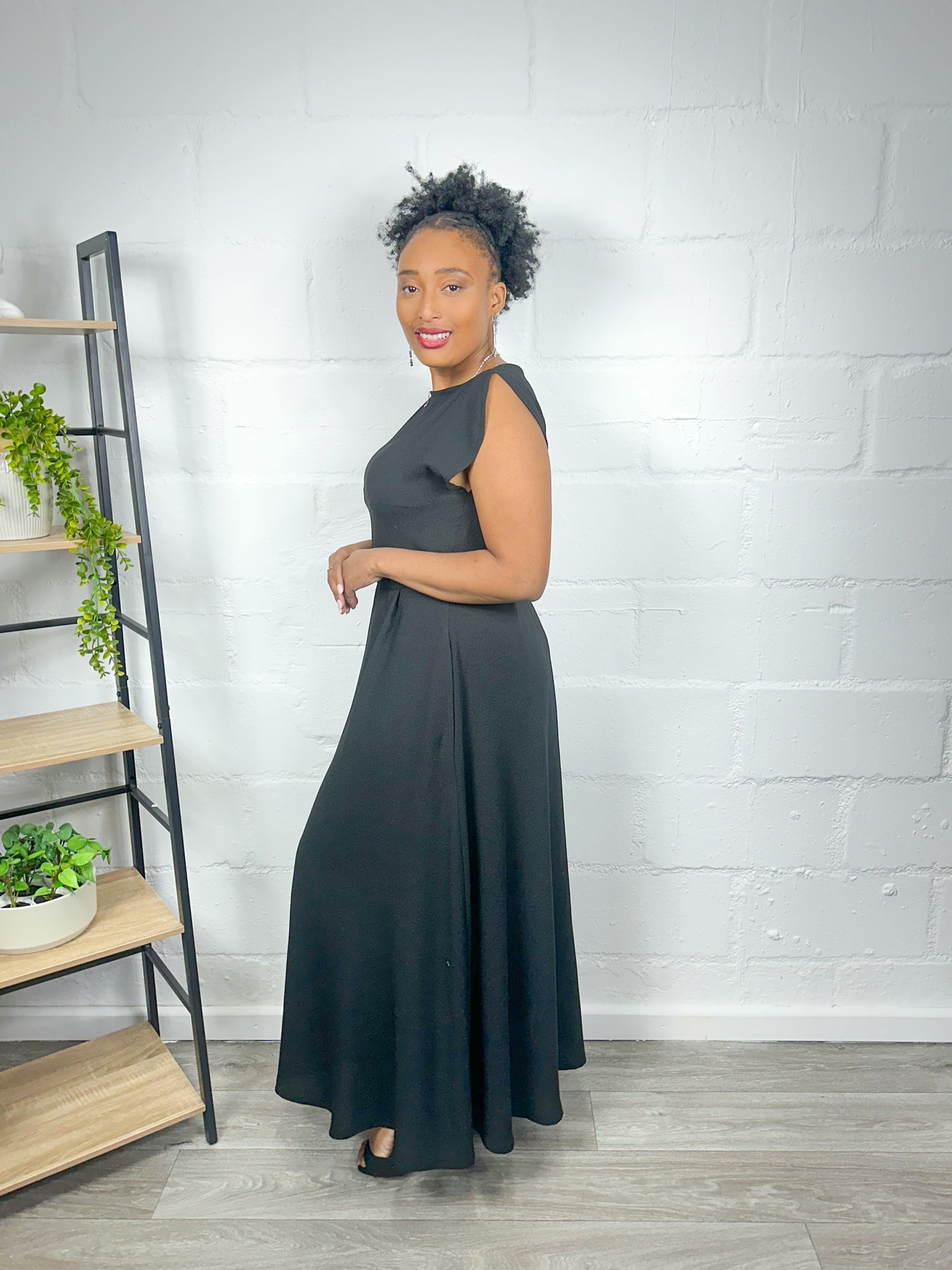 BLACK SAMANTHA DRESS