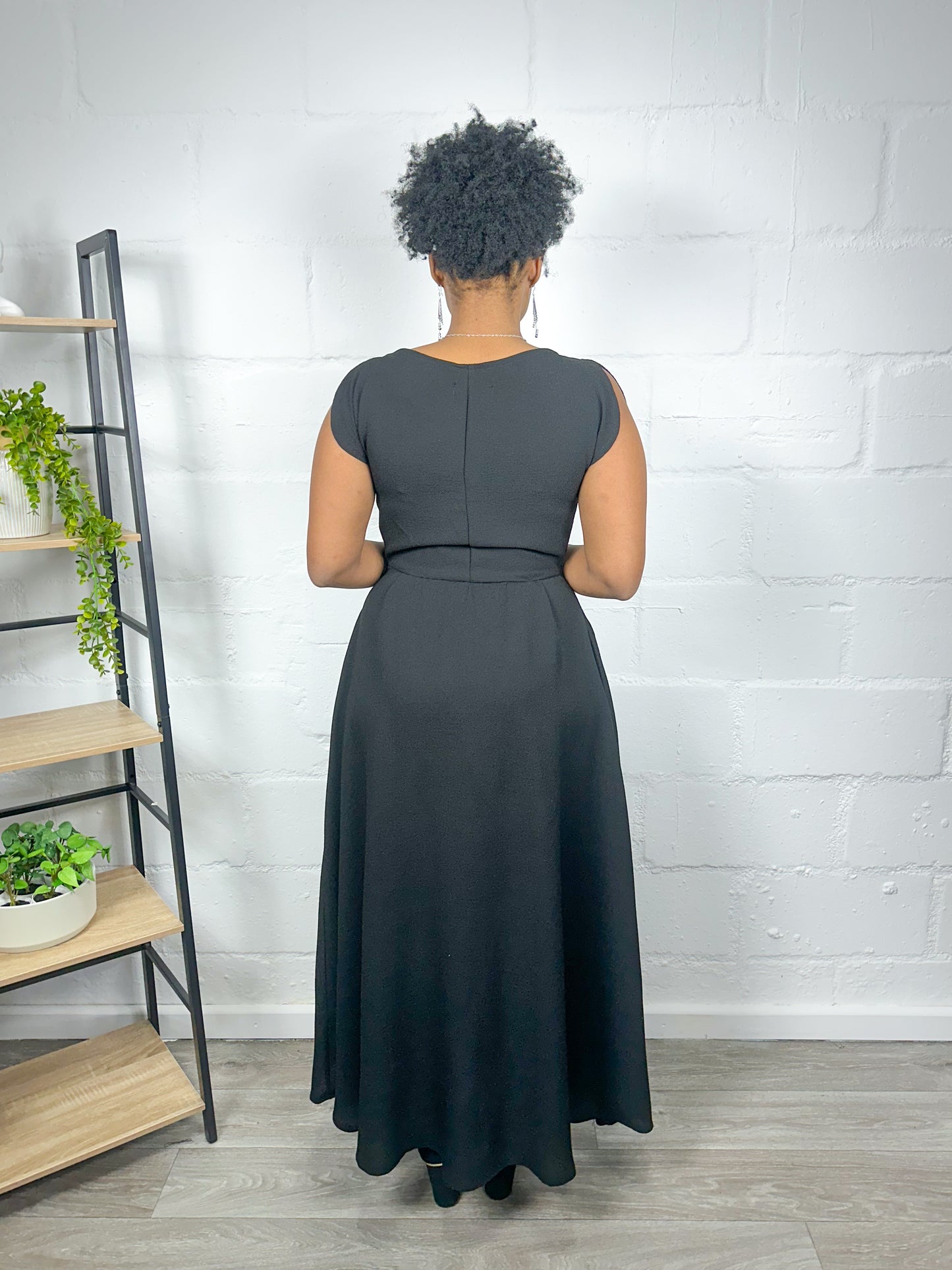 BLACK SAMANTHA DRESS